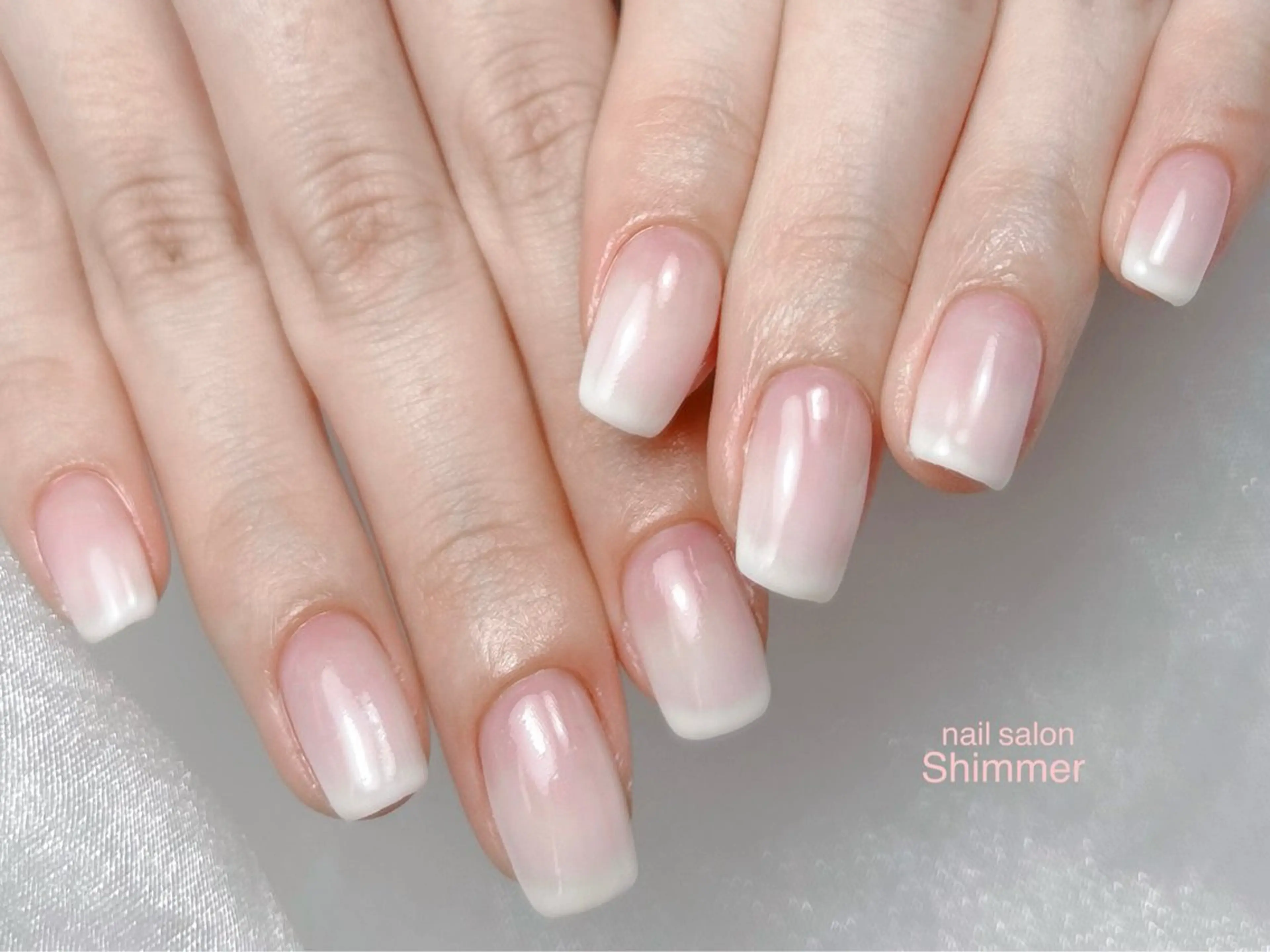 ネイル ハンドネイル Shimmer Risaのネイルデザイン