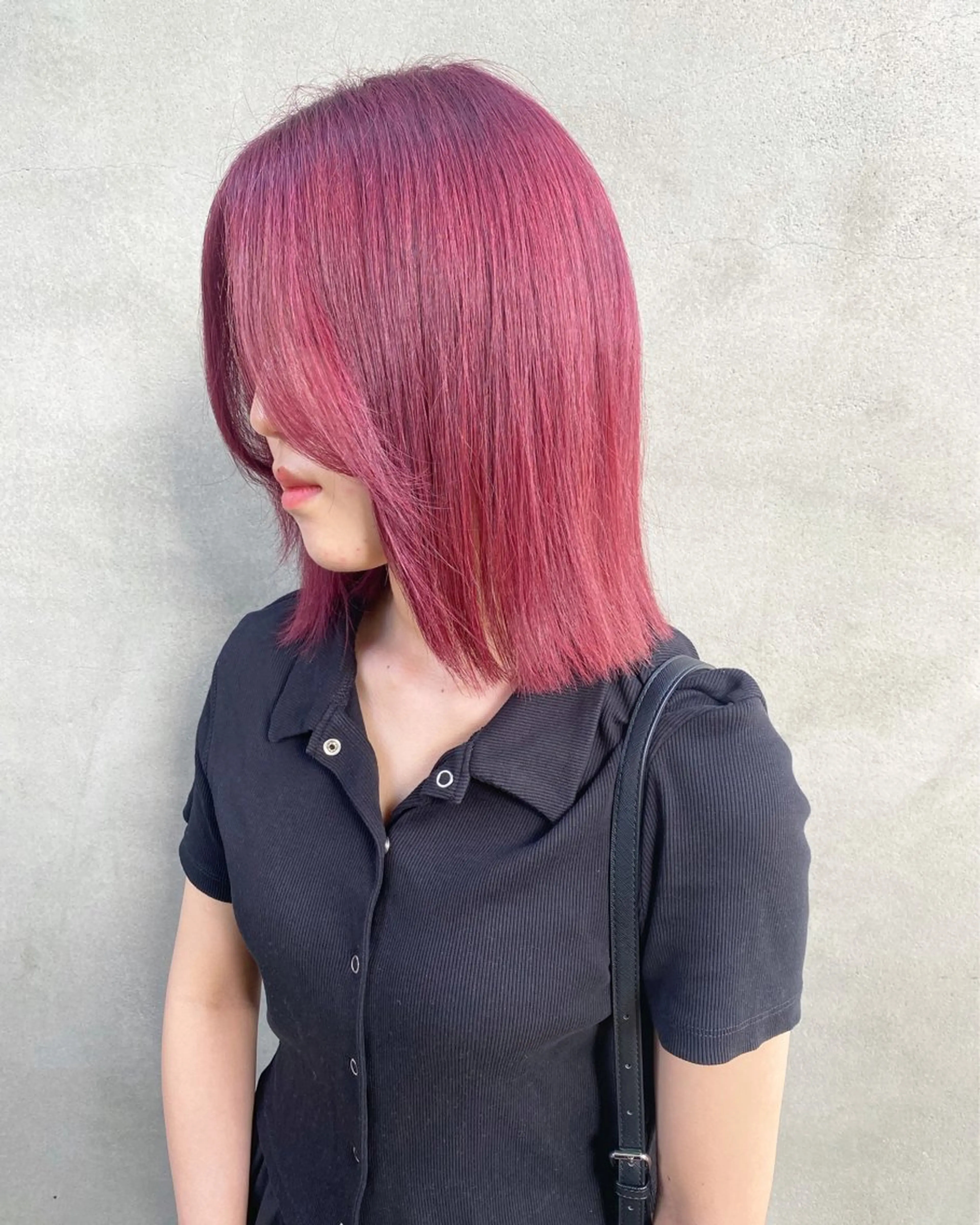 セミロング カラー トリートメント SHICENEケイ レイヤーカット🦋のヘアスタイル