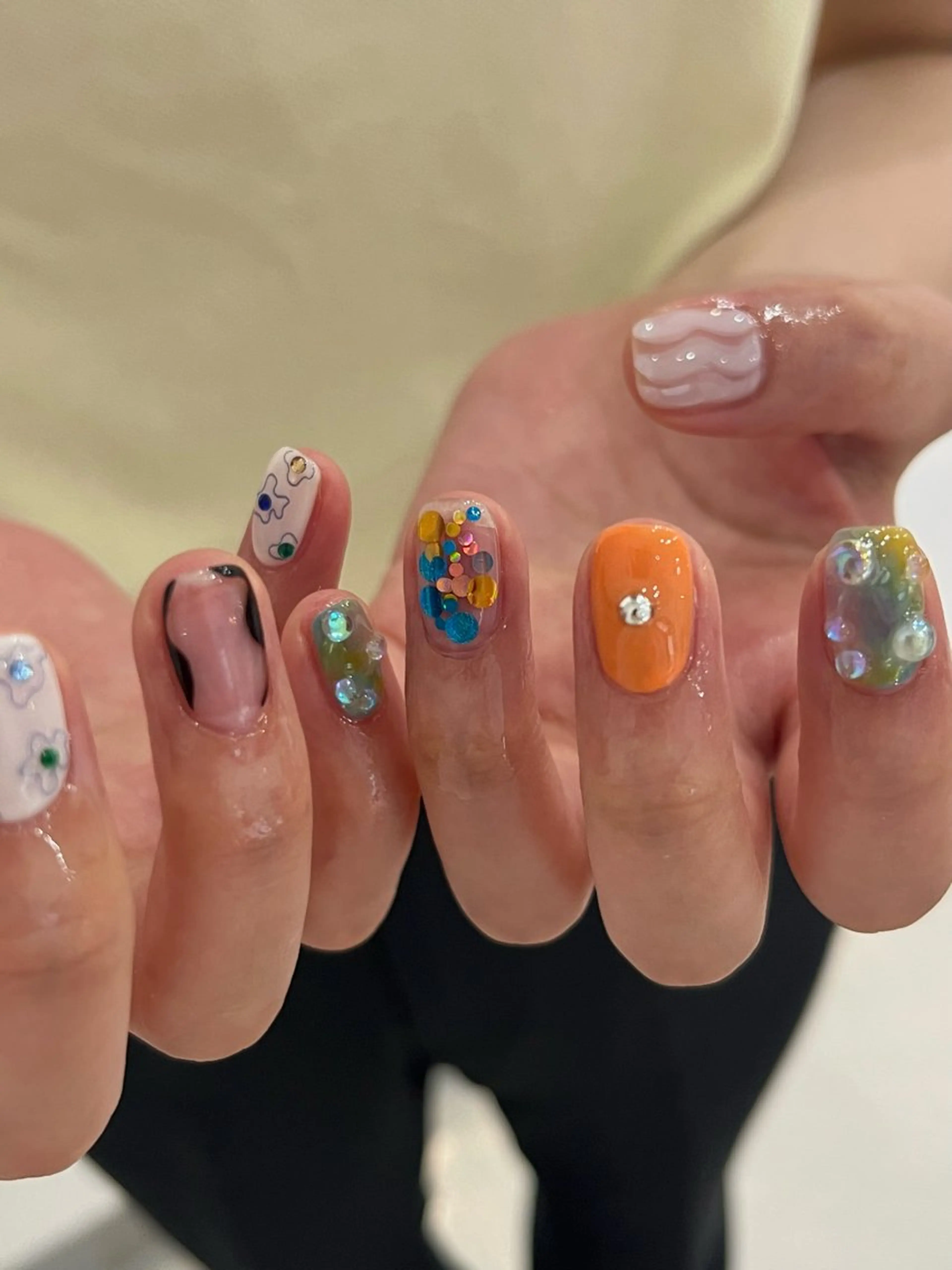 ネイル ハンドネイル LETTER_& SAKIのネイルデザイン