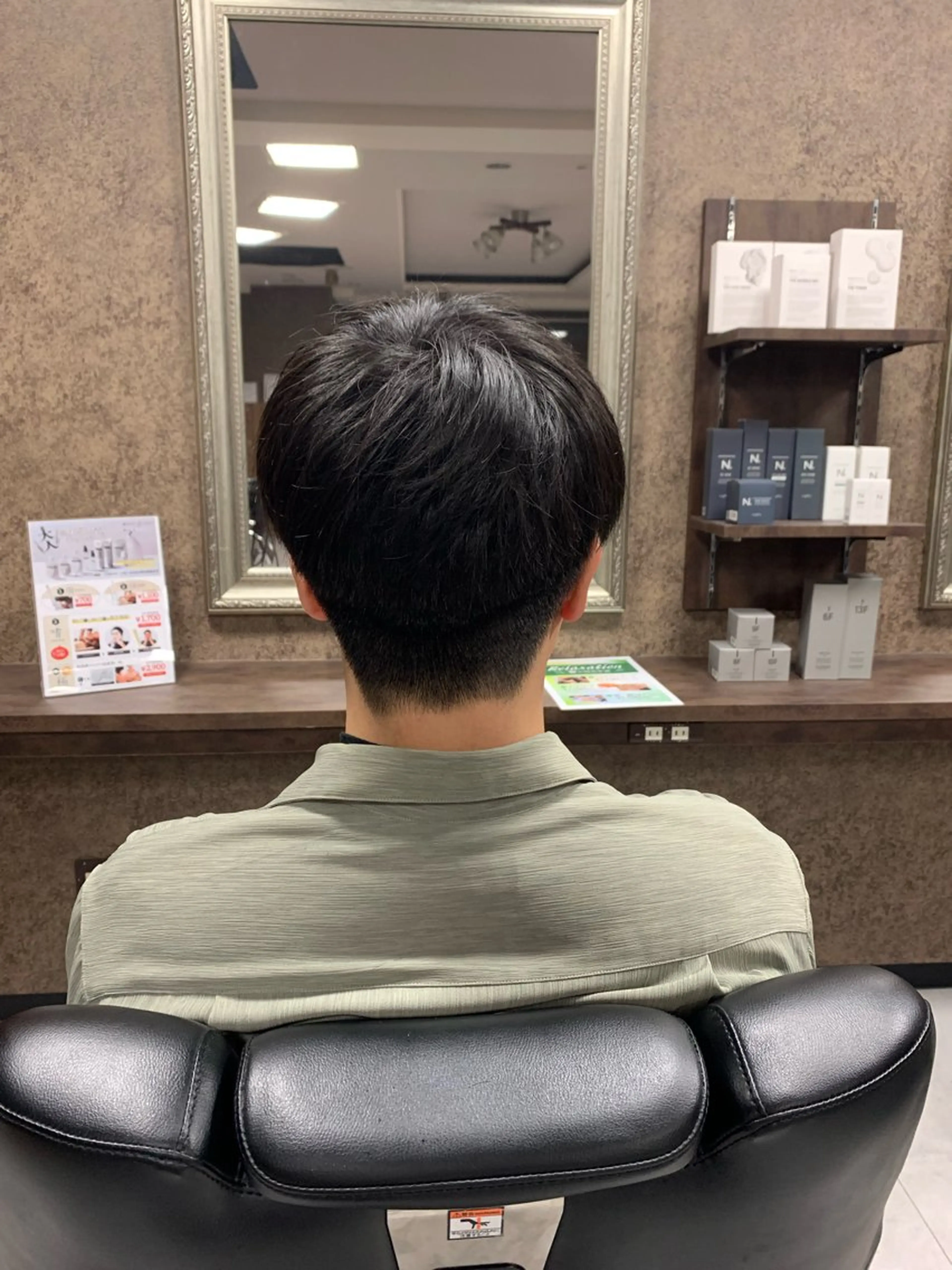 メンズ バーバーショップ涼桜新町店所属・田中大 パーマ/メンズカットのヘアスタイル