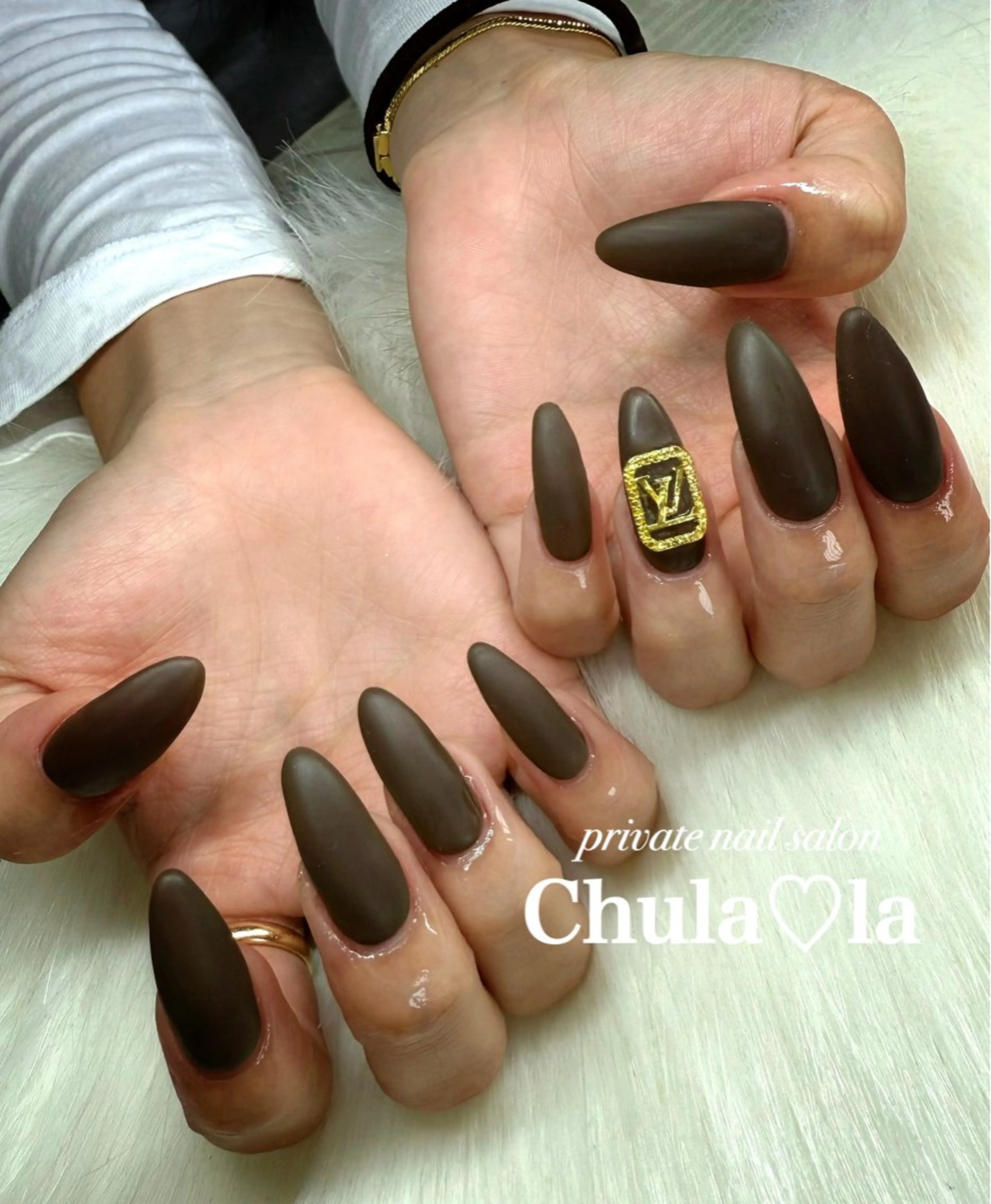 ネイル マットネイル ハンドネイル Chula♡la 豊見城市高安のネイルデザイン