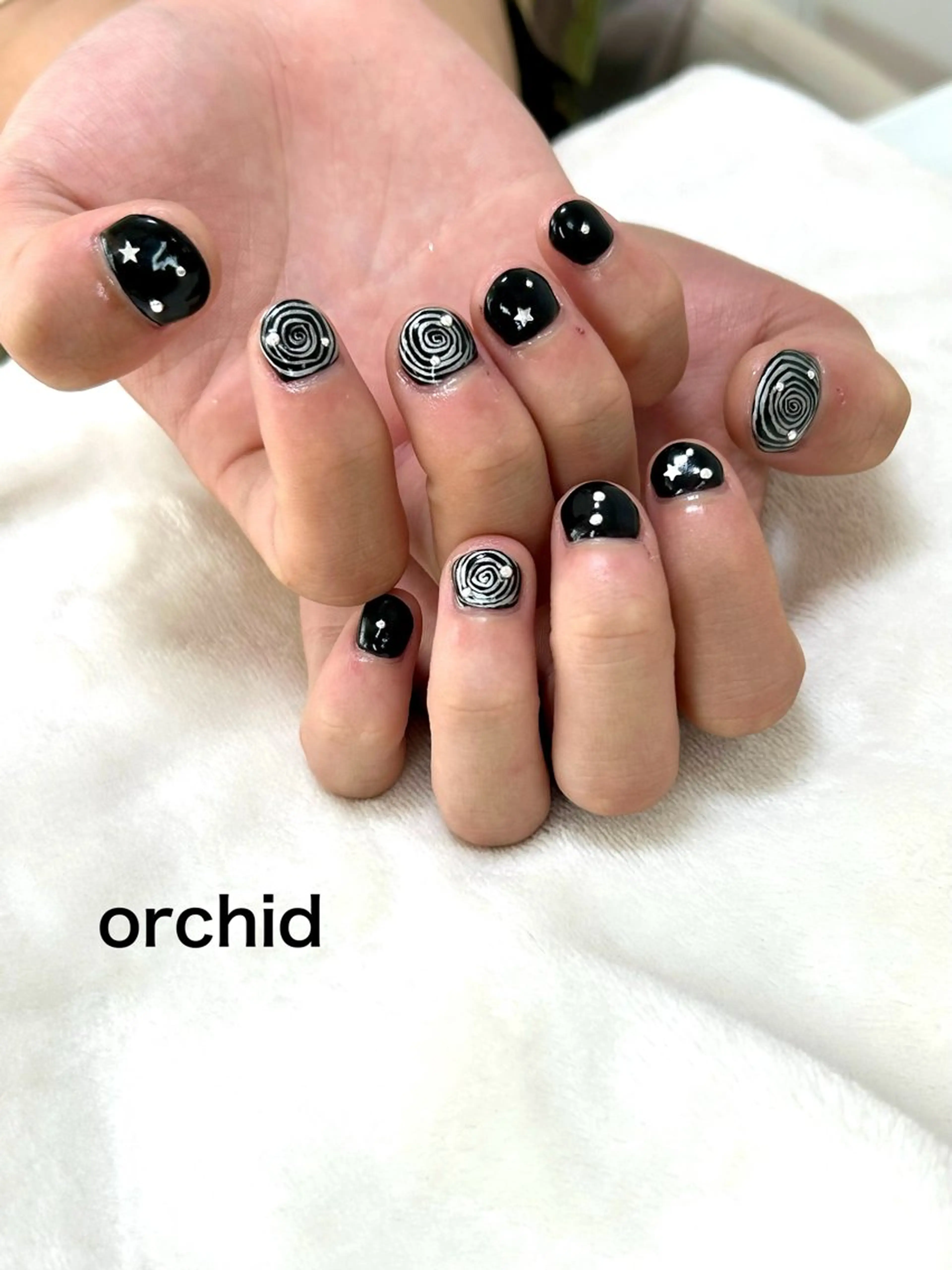 ネイル メンズネイル orchid ♡オーキッドのネイルデザイン