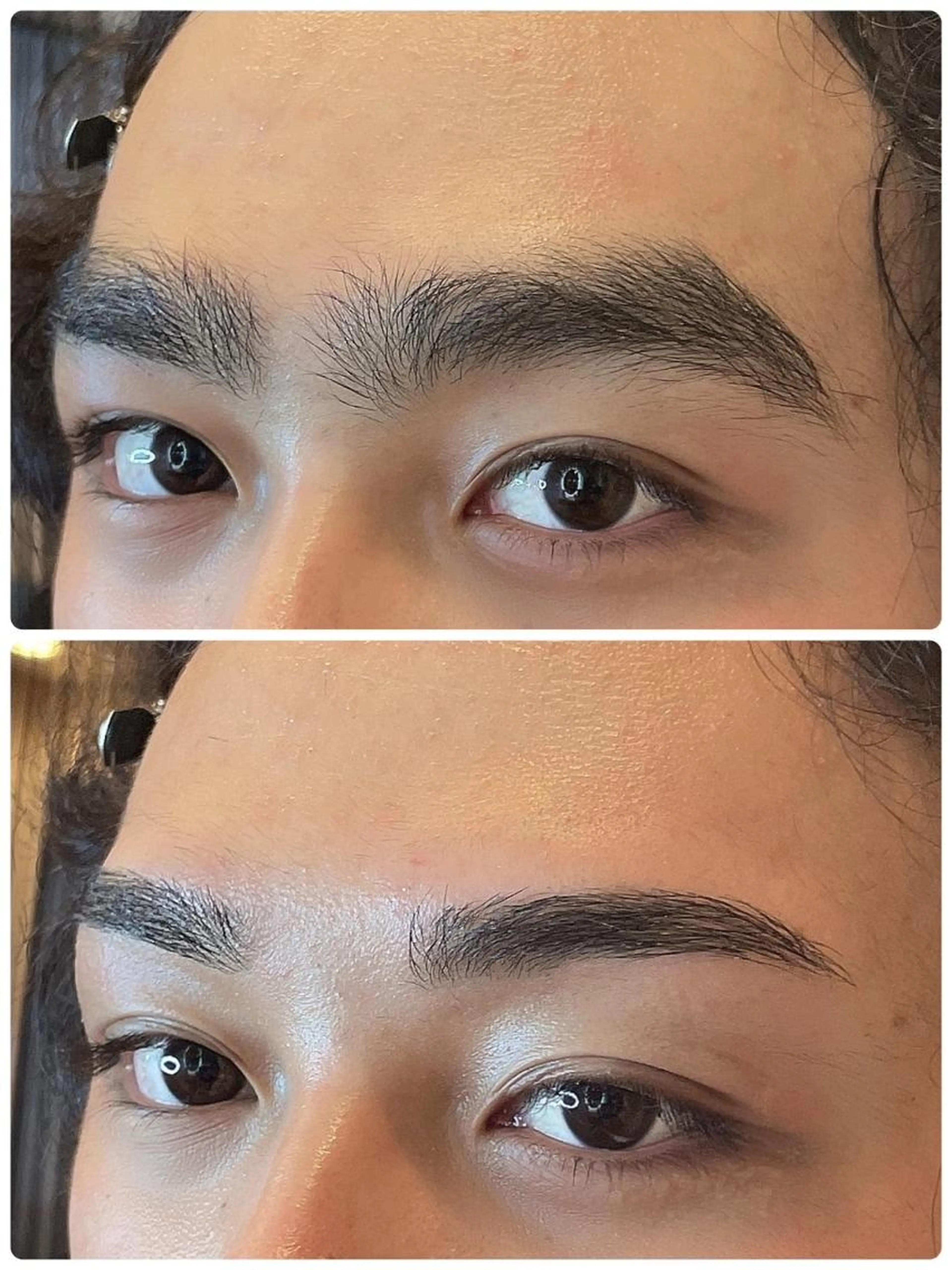 💎印象度UPのメンズ眉毛💎『毛量調節＆美眉スタイリング(アイブロウwax)＆バブル保湿パック』仙台駅/あおば通駅の写真