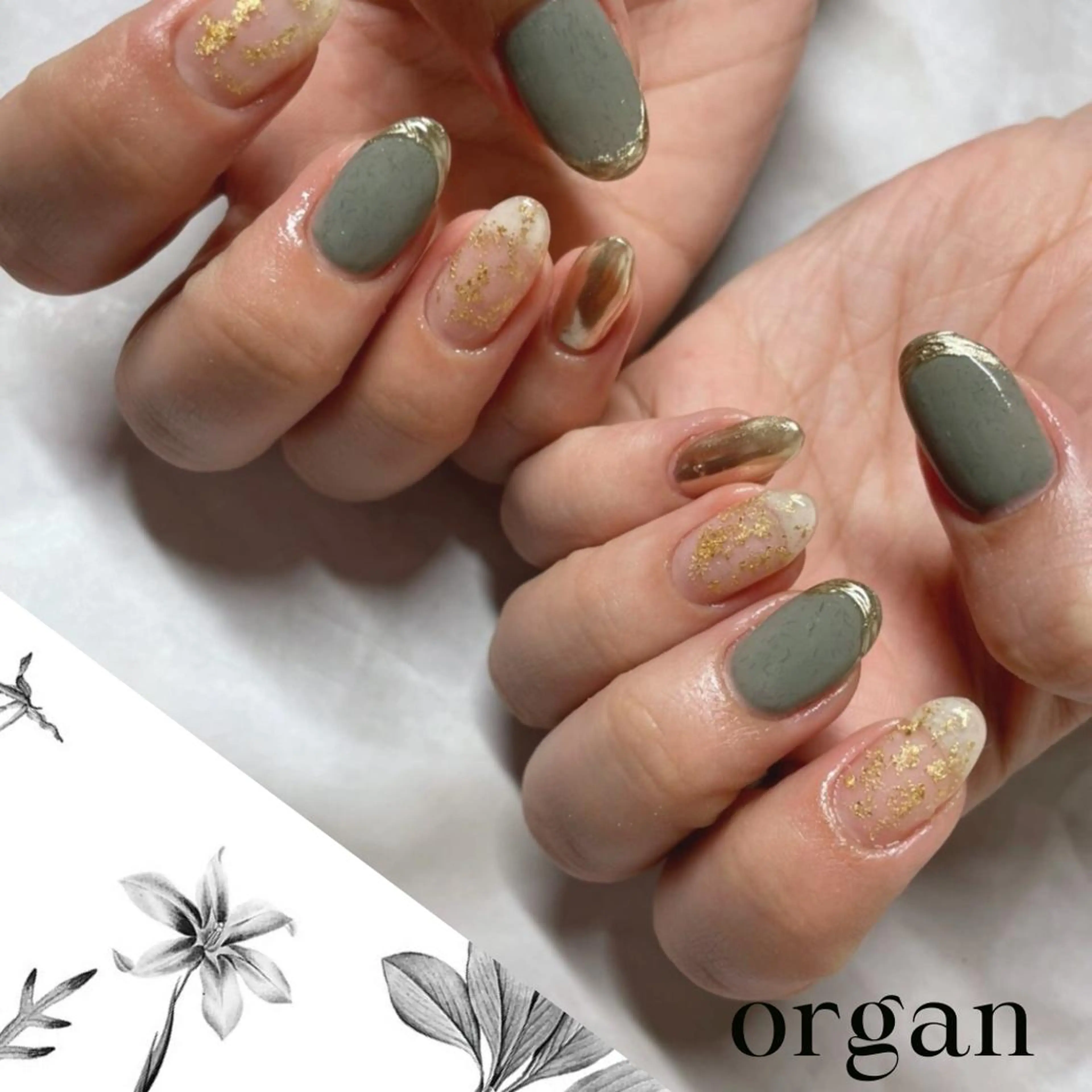ネイル 【ＯＲＧＡＮ】 nailのネイルデザイン