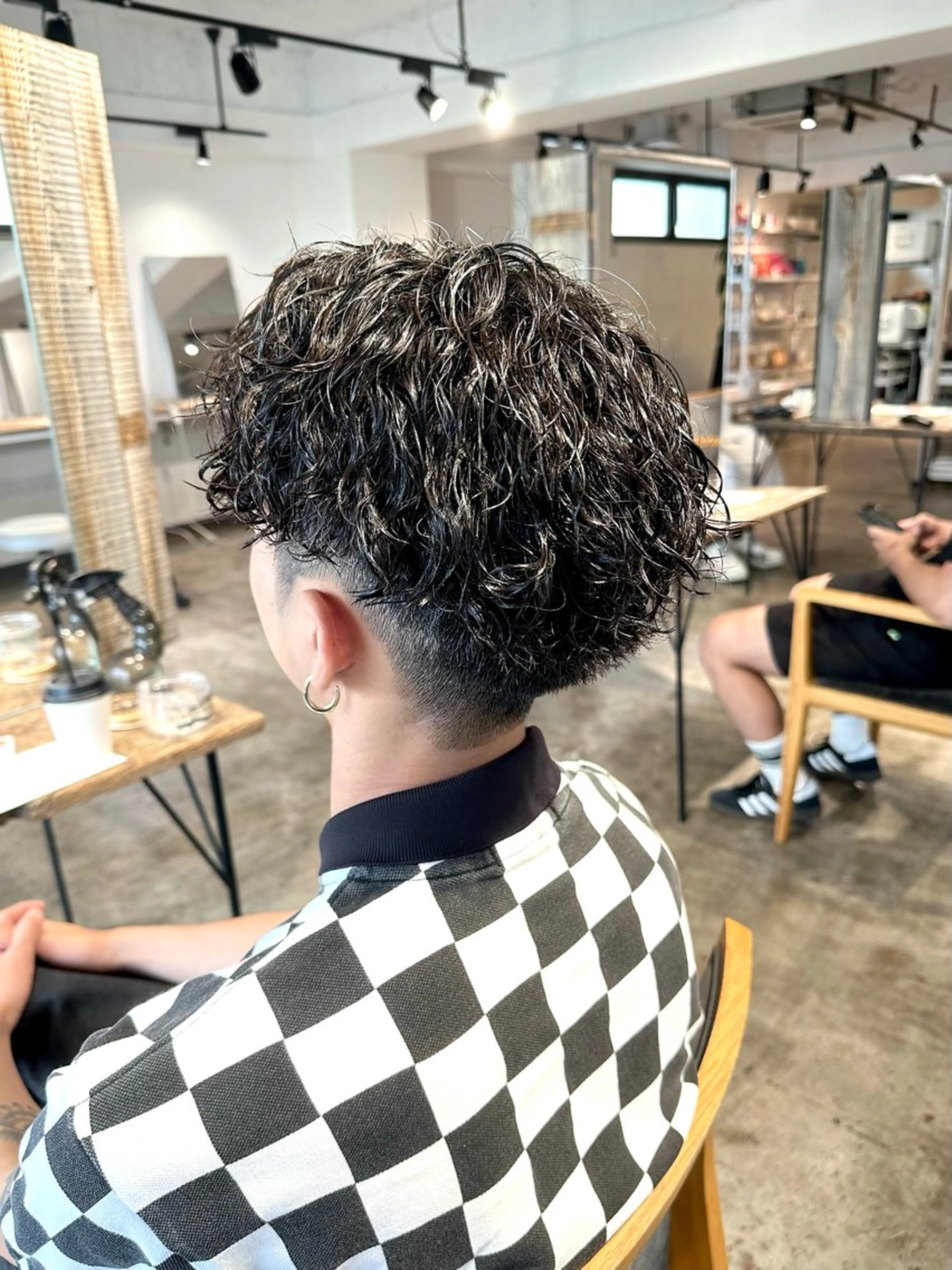 パーマ メンズ メンズパーマ ツイストスパイラルパーマ スパイラルパーマ カット パーマ トリートメント 骨格補正施術/メンズ 専門美容師/YUYAのヘアスタイル
