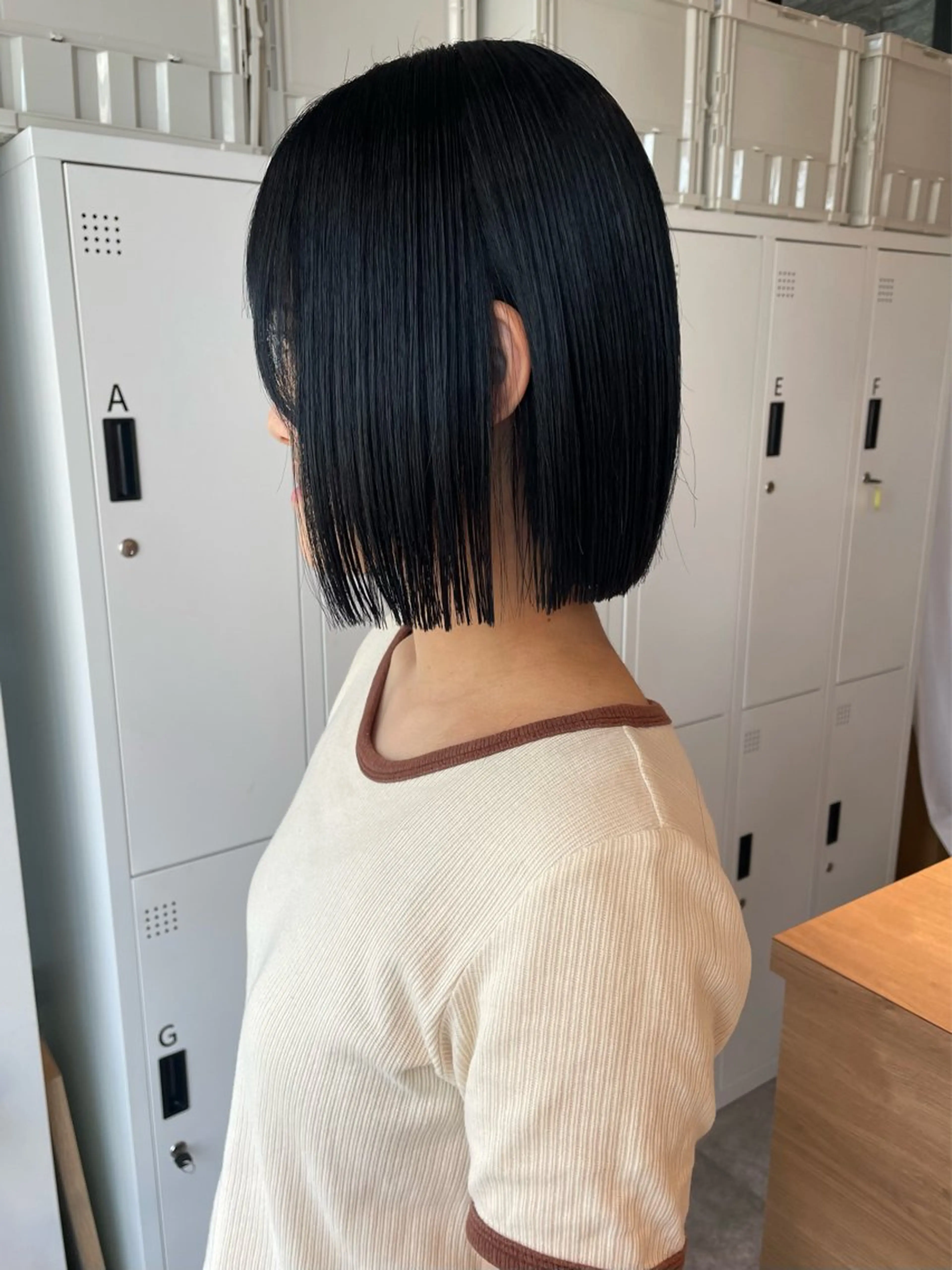 ショート ボブ 髪質改善/艶感カラー 中村吉平のヘアスタイル