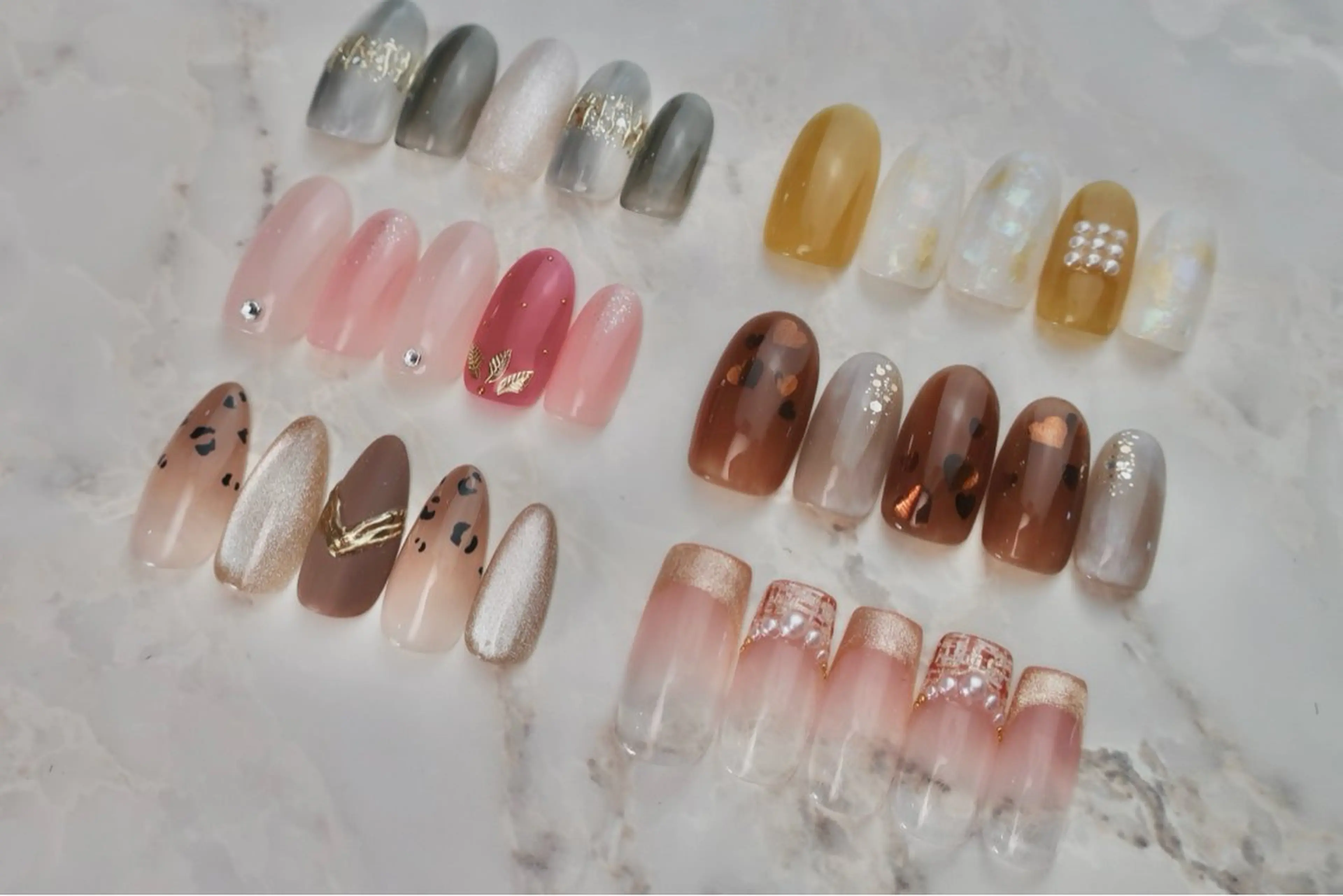 ネイル ハンドネイル nail salon ワンミリオンのネイルデザイン