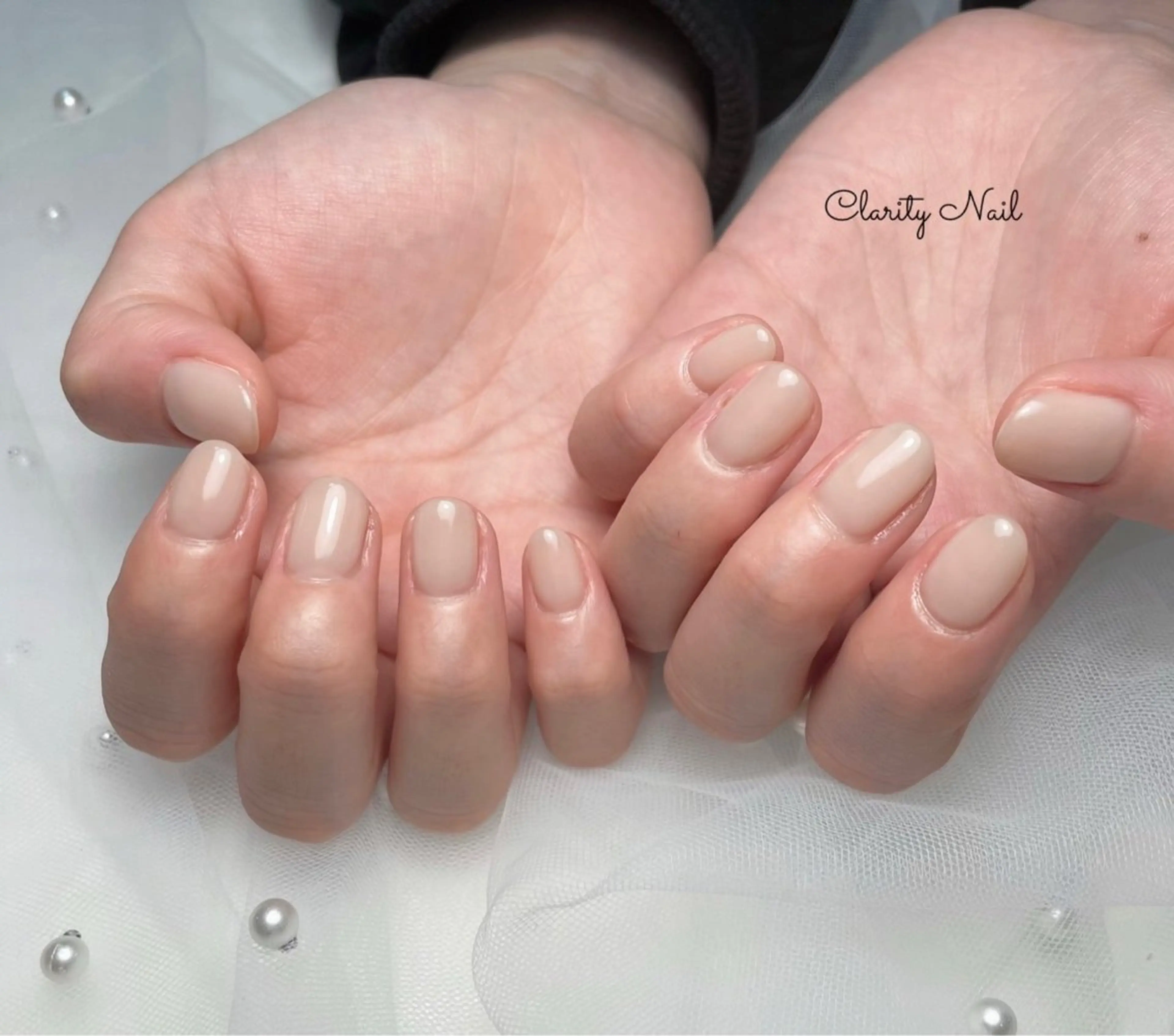 ネイル ワンカラーネイル ハンドネイル Clarity Nailのネイルデザイン