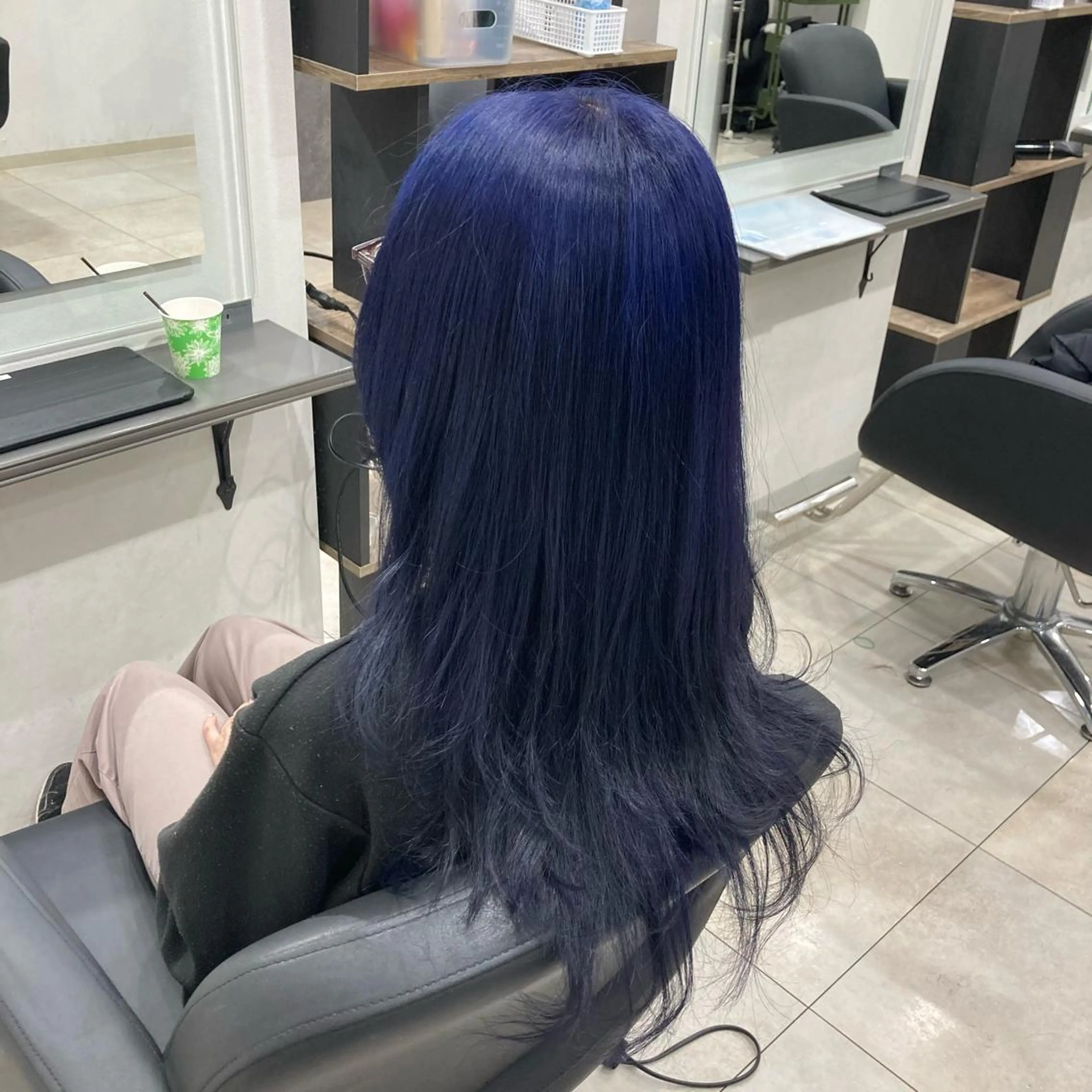 ロング カラー ブリーチ ヘアカラー ピンクカラー🎀 米津 美佑のマツエク・マツパデザイン