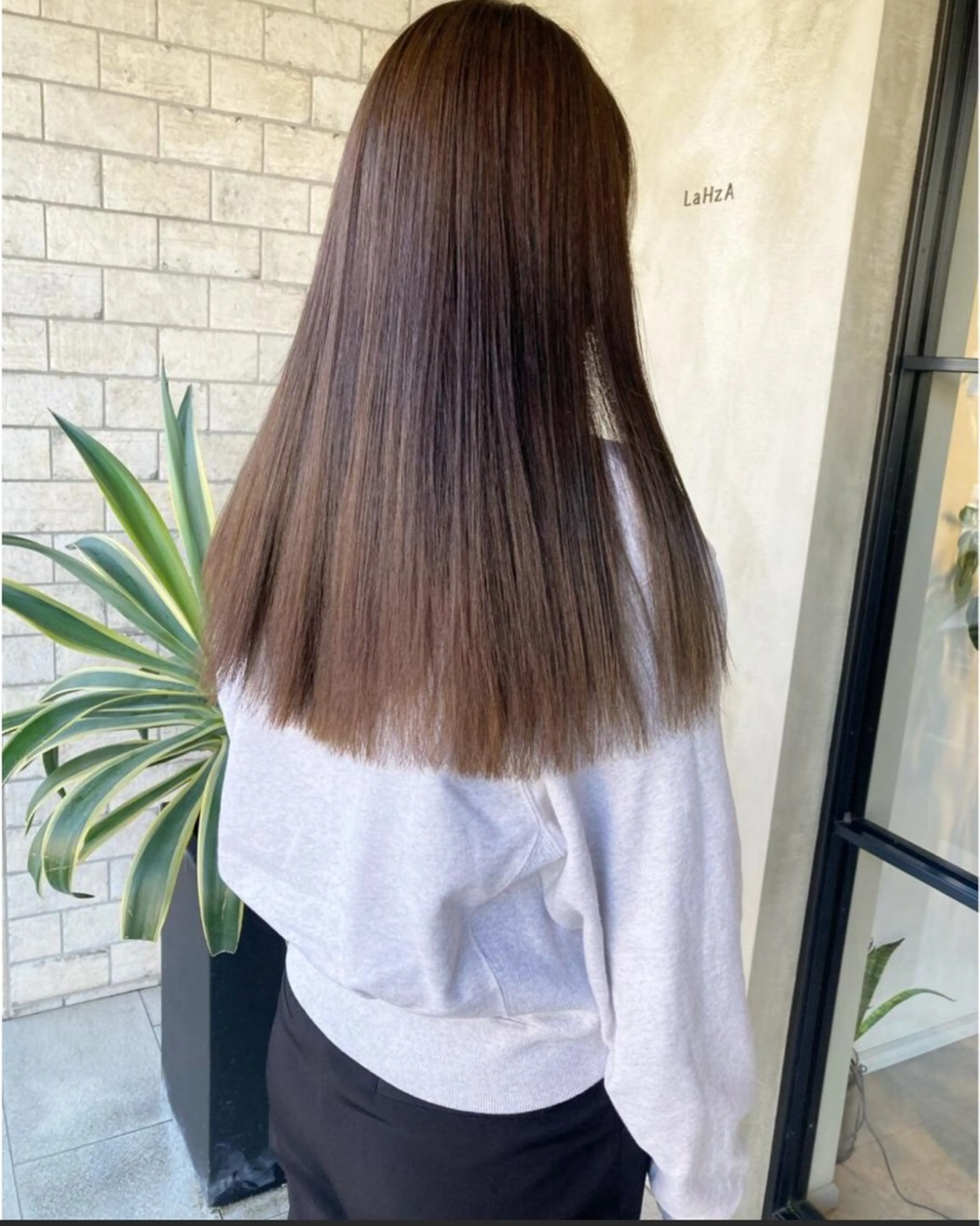 ロング パーマ 白木 葵のヘアスタイル