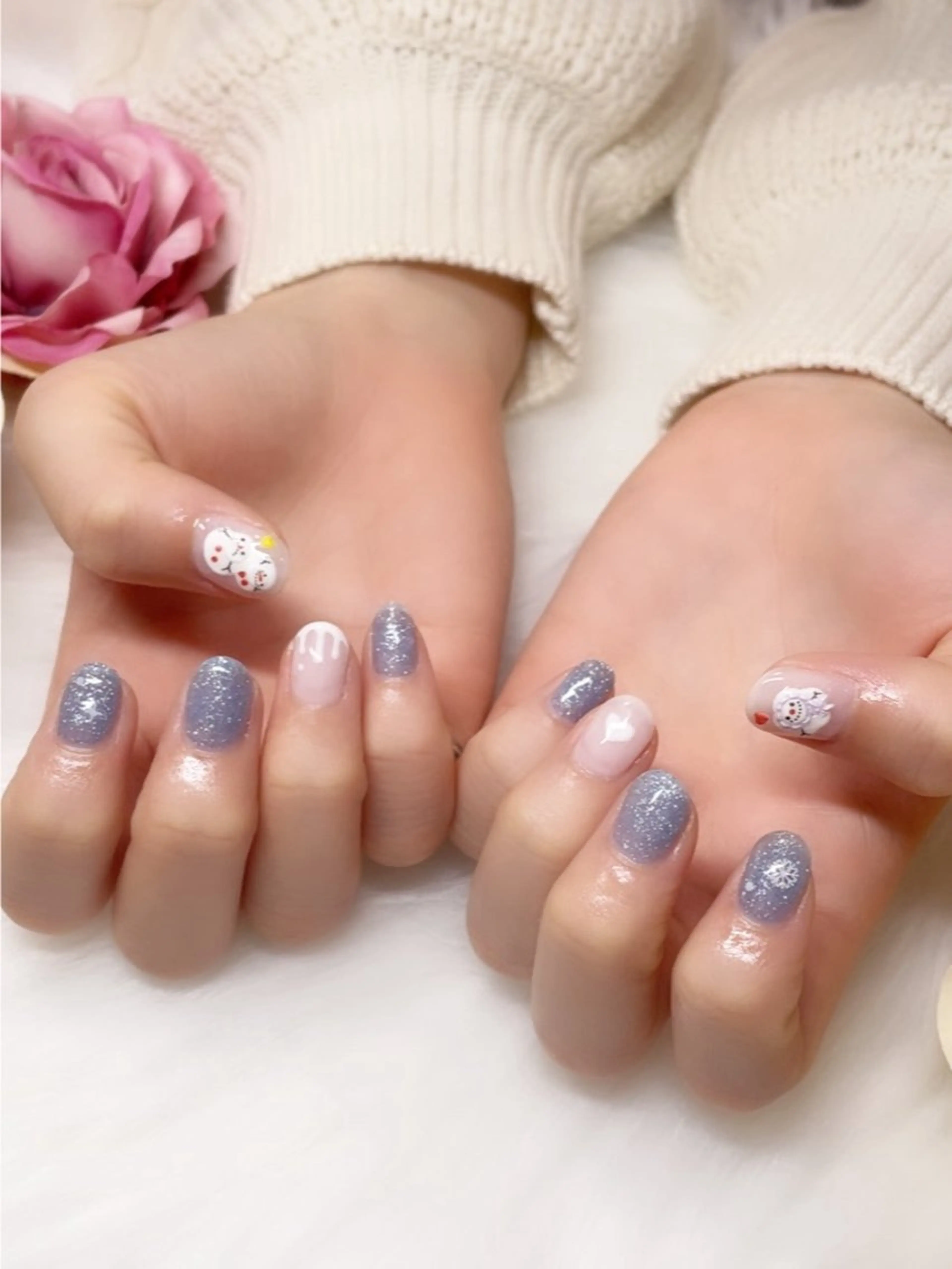ネイル ハンドネイル A.free✧*｡ アレルギー対応✧*｡のネイルデザイン