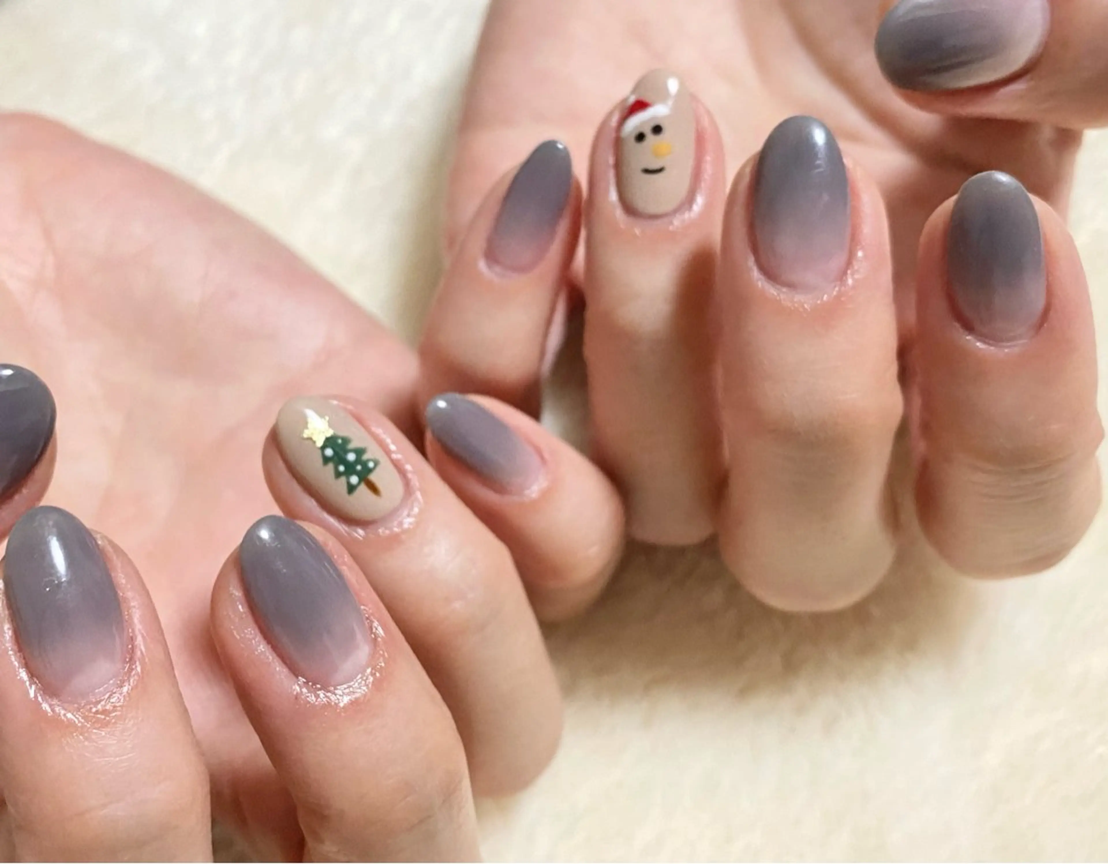 ネイル 冬ネイル クリスマス N.design mineのネイルデザイン