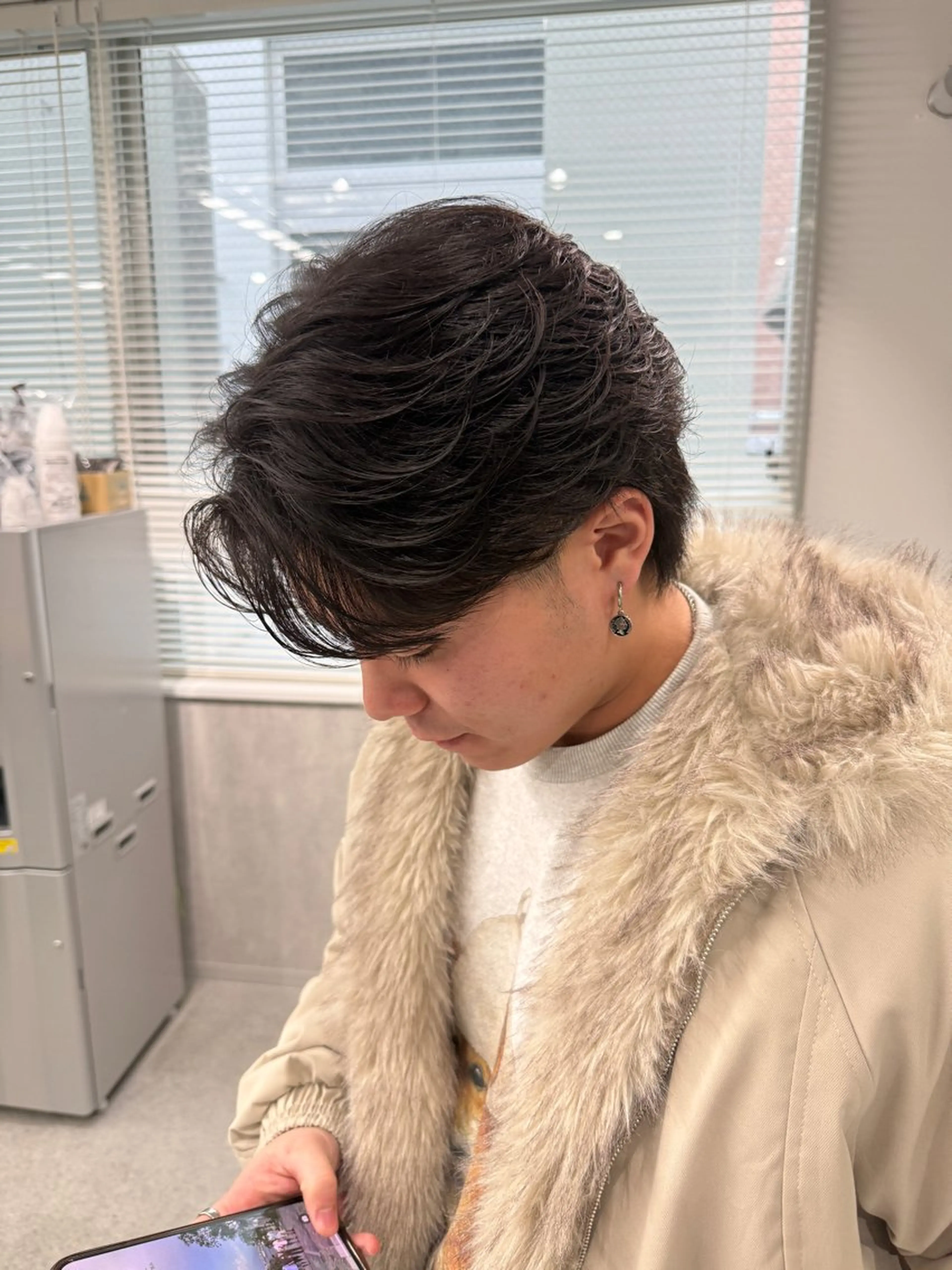 ショート パーマ メンズ 【メンズサロン】 BLUCK 横浜のヘアスタイル