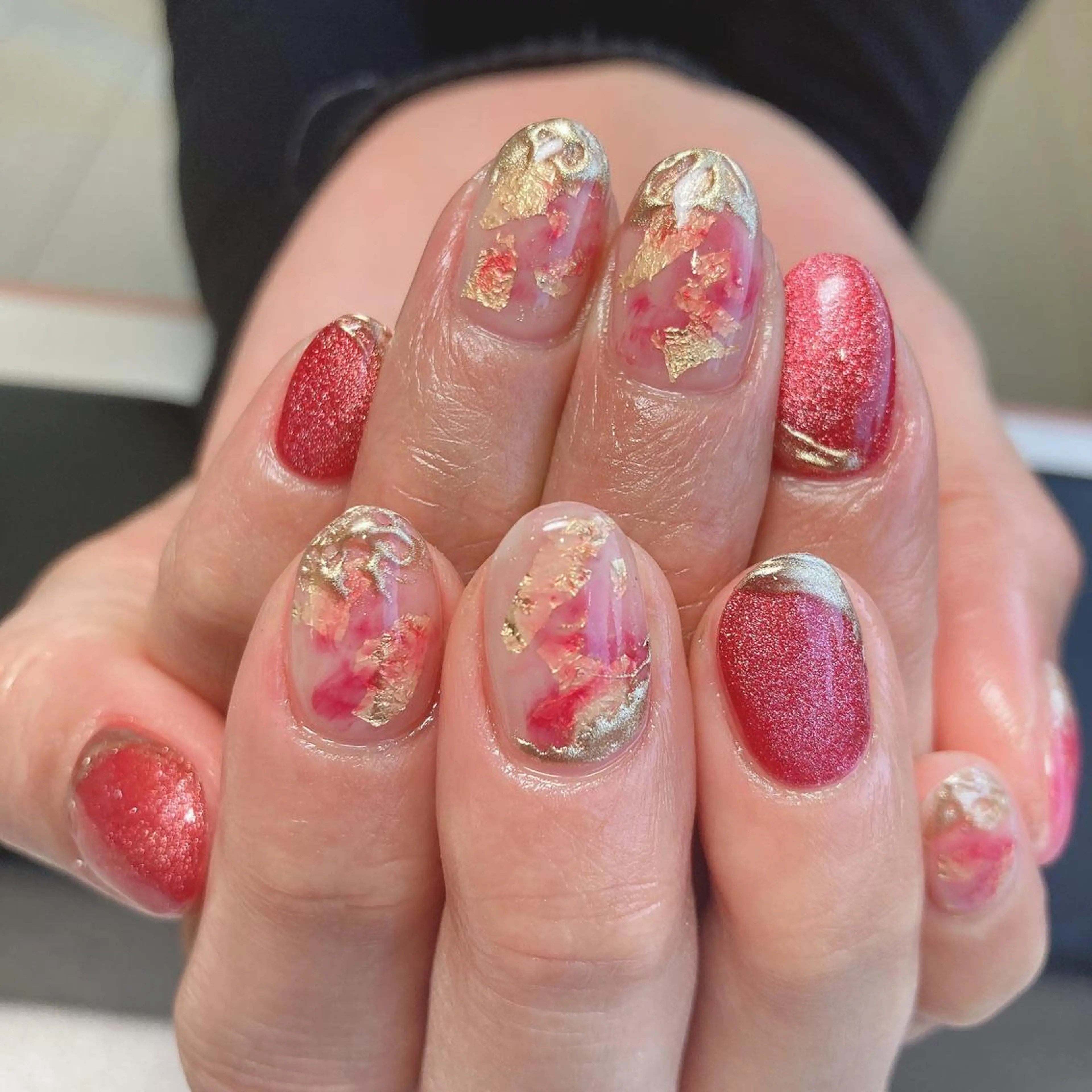 ネイル ミラーネイル ニュアンスネイル Nail salon  Stella所属・Nail salon Stellaのネイルデザイン