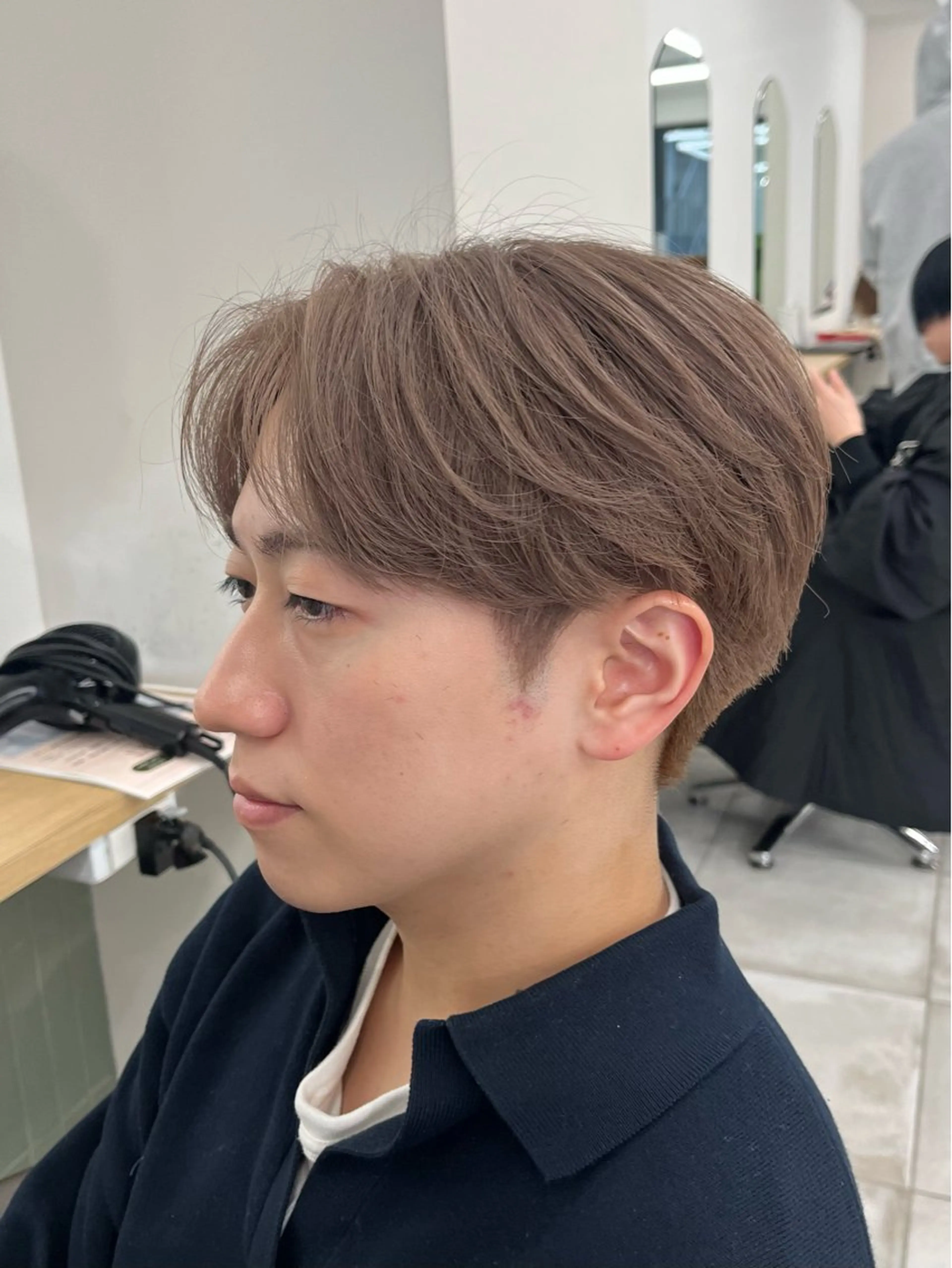 ショート カラー メンズ カット ヘアカラー トリートメント ヘアセット 🏆メンズヘア特化 🥇代表りんぺーのヘアスタイル