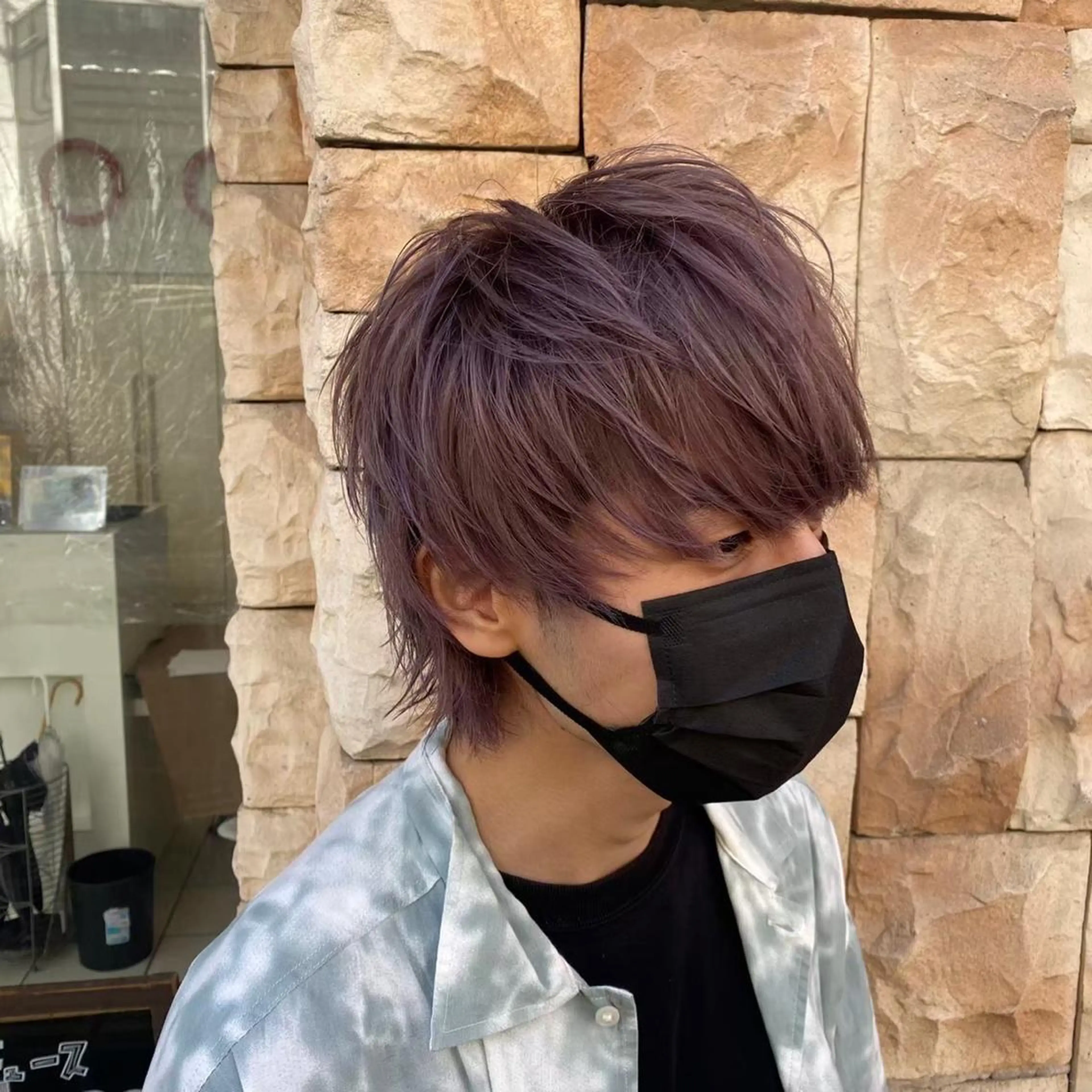 ショート カラー メンズ メンズスタイル 完全再現/仁翔のヘアスタイル