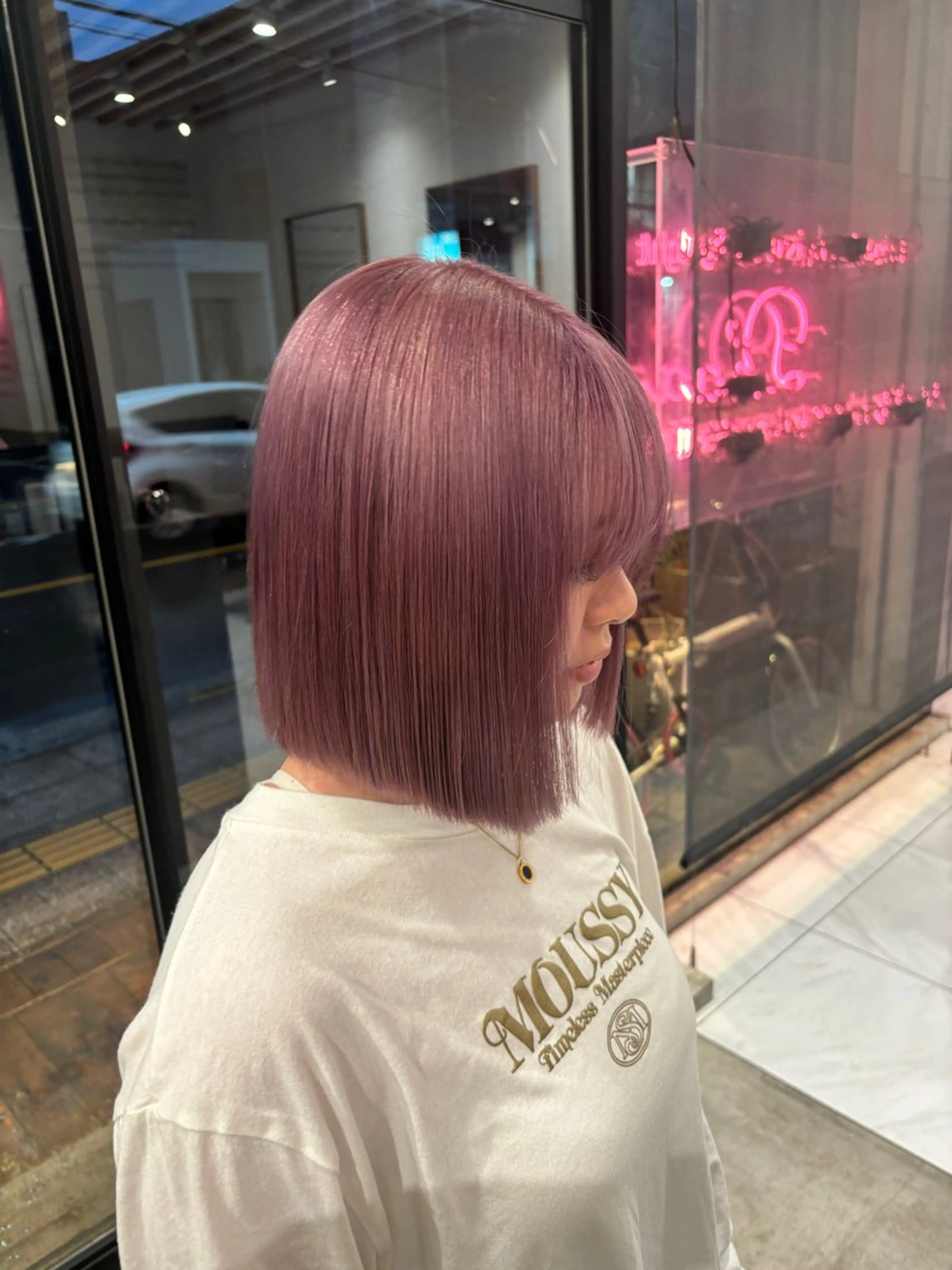 カラー ヘアカラー ️🩵RINKA/ ハイトーンカラー🩵のヘアスタイル