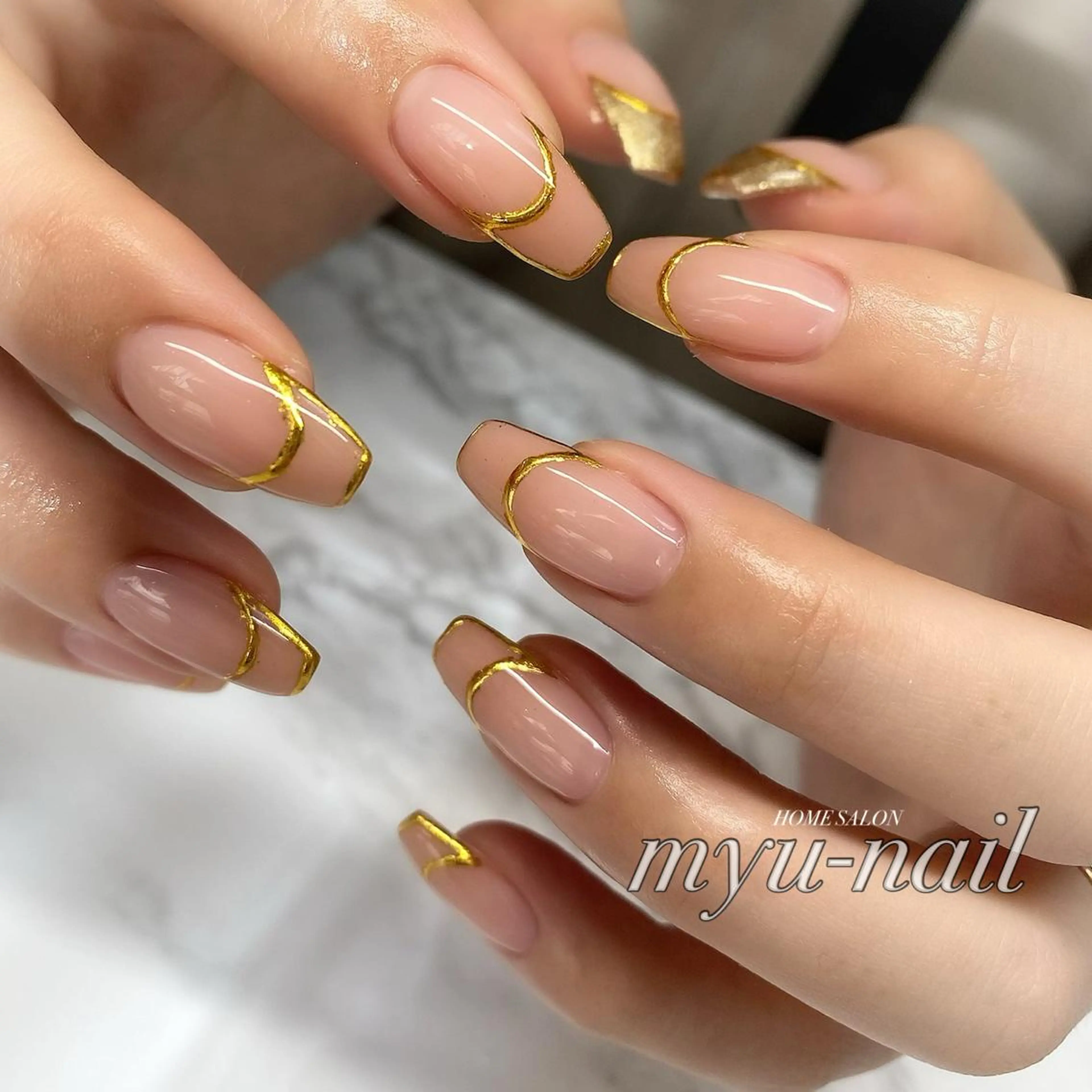 ネイル ホームサロン myu-nailのネイルデザイン