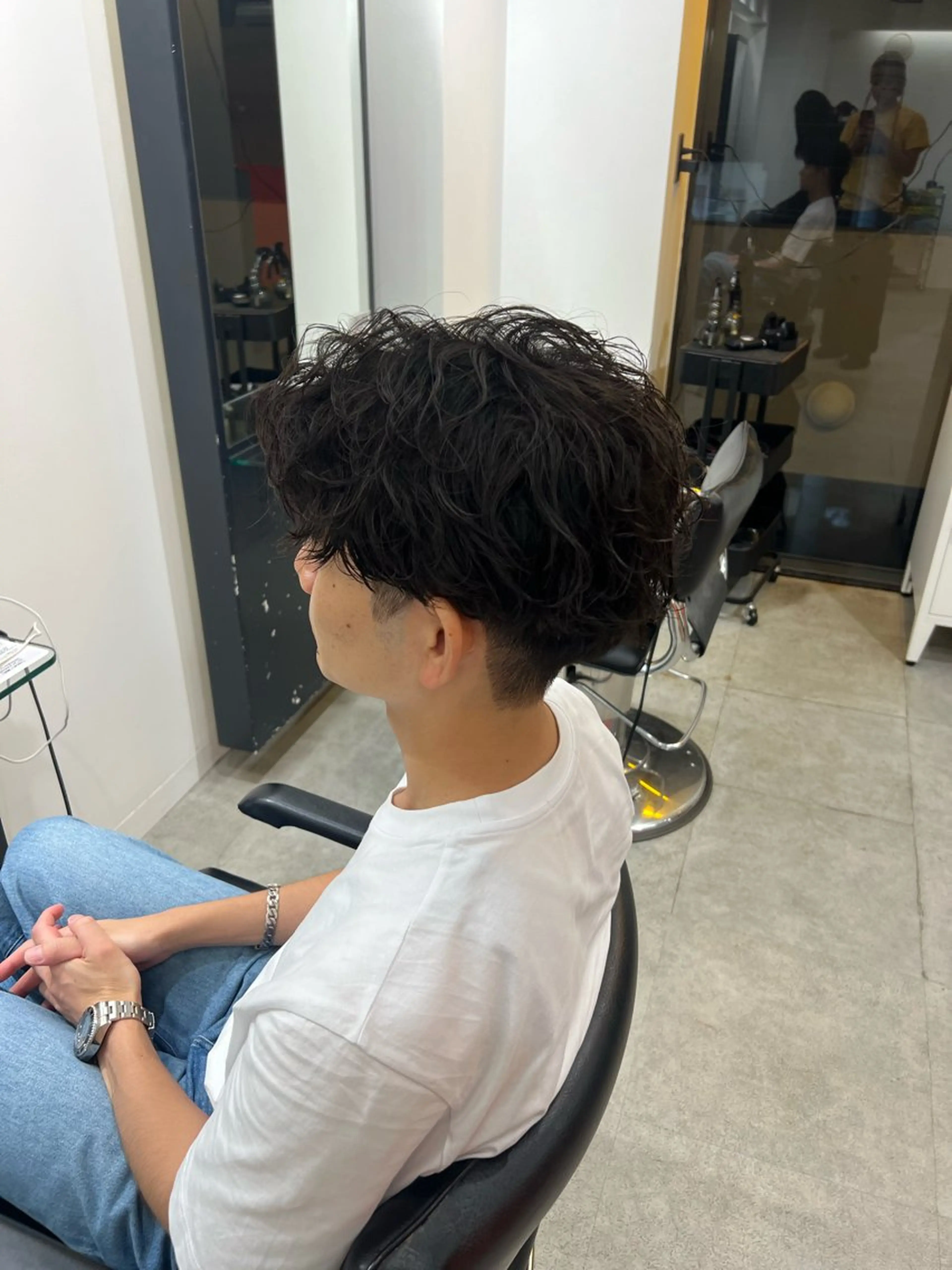 パーマ メンズ fifth神宮前 HIN★T★のヘアスタイル