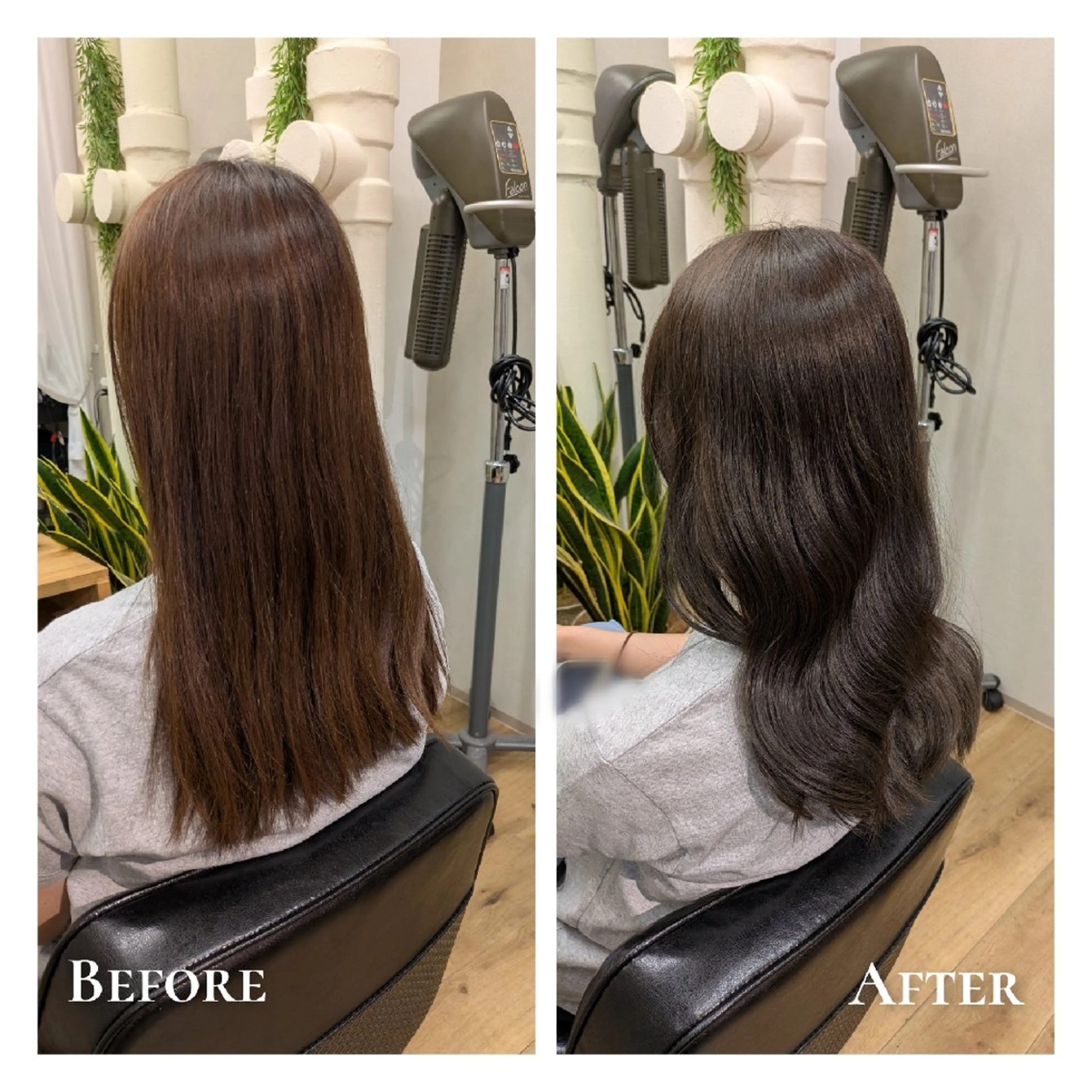 カラー アッシュ アッシュグレー アッシュグレージュ ブリーチ グレージュ ヘアカラー トリートメント Cafu hair Tachi所属・有馬 葵のヘアスタイル