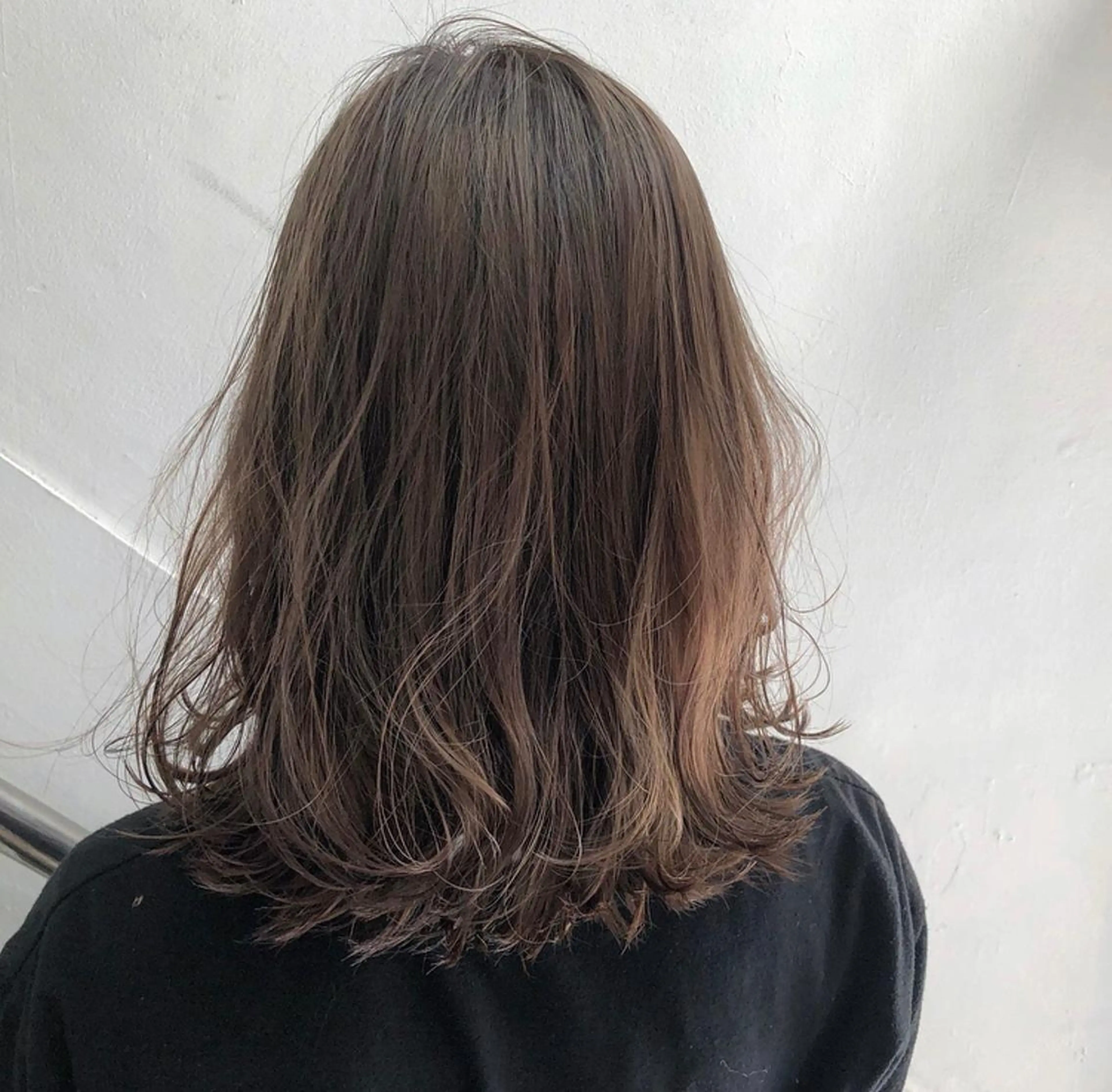 ミディアム カラー ブラウンカラー チョコレートブラウン カット ヘアカラー トリートメント friity所属・🕊️ HONOKAのヘアスタイル