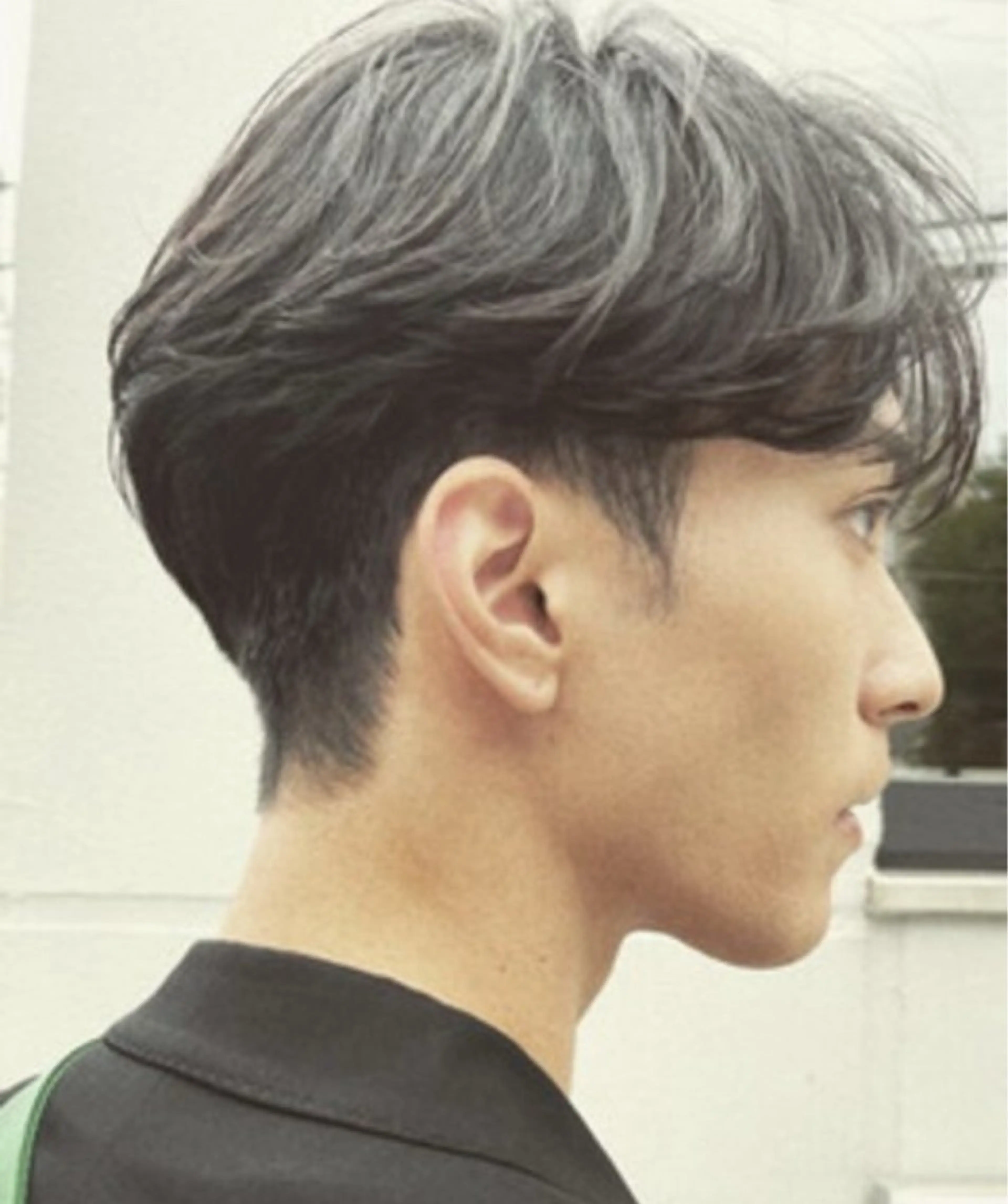 メンズ センターパート メンズパーマ カット トリートメント 似合わせカット‪// 鶴我万唯華のヘアスタイル
