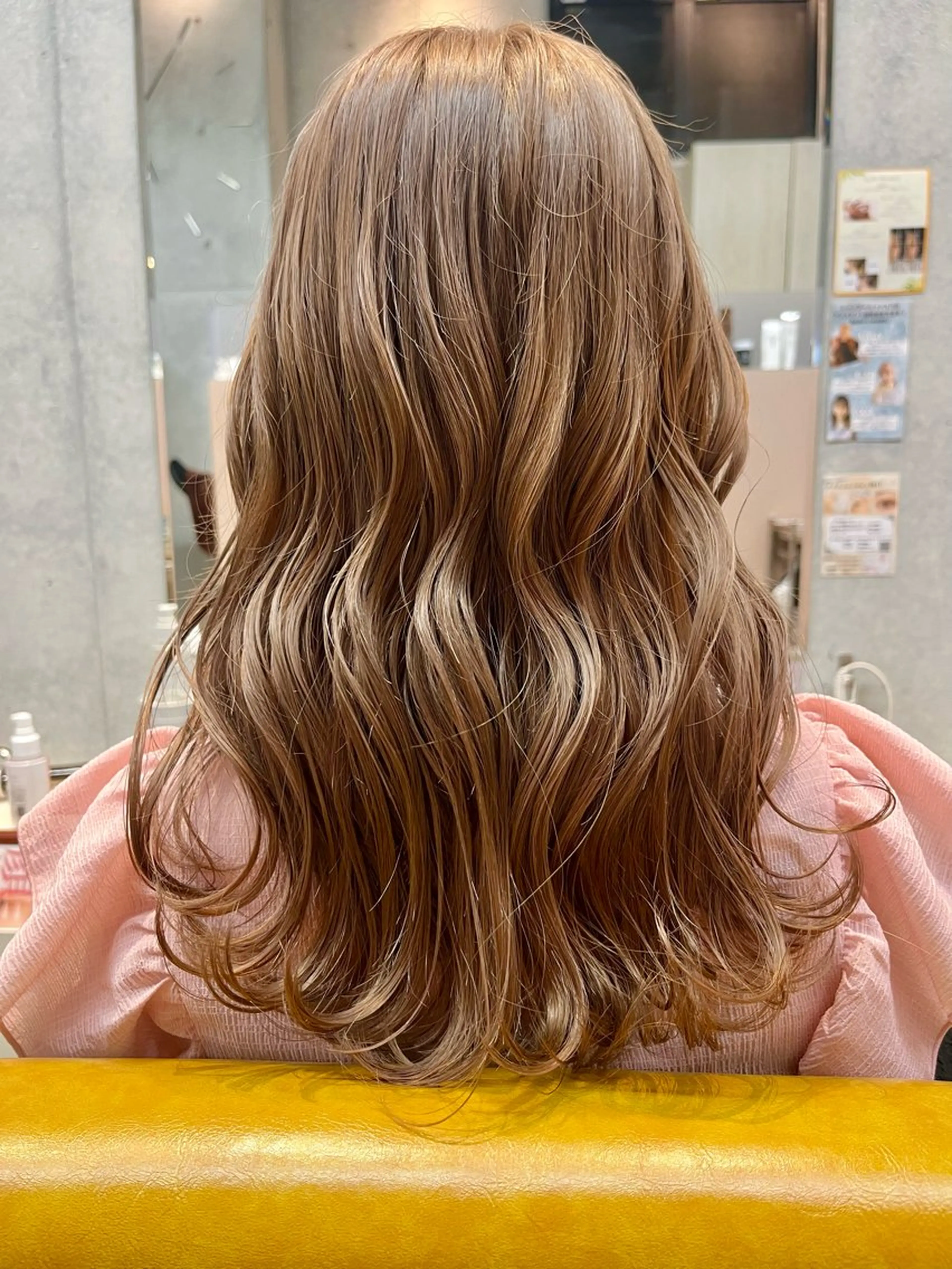 ロング カコ/レイヤーカット ヘアアレンジのヘアスタイル