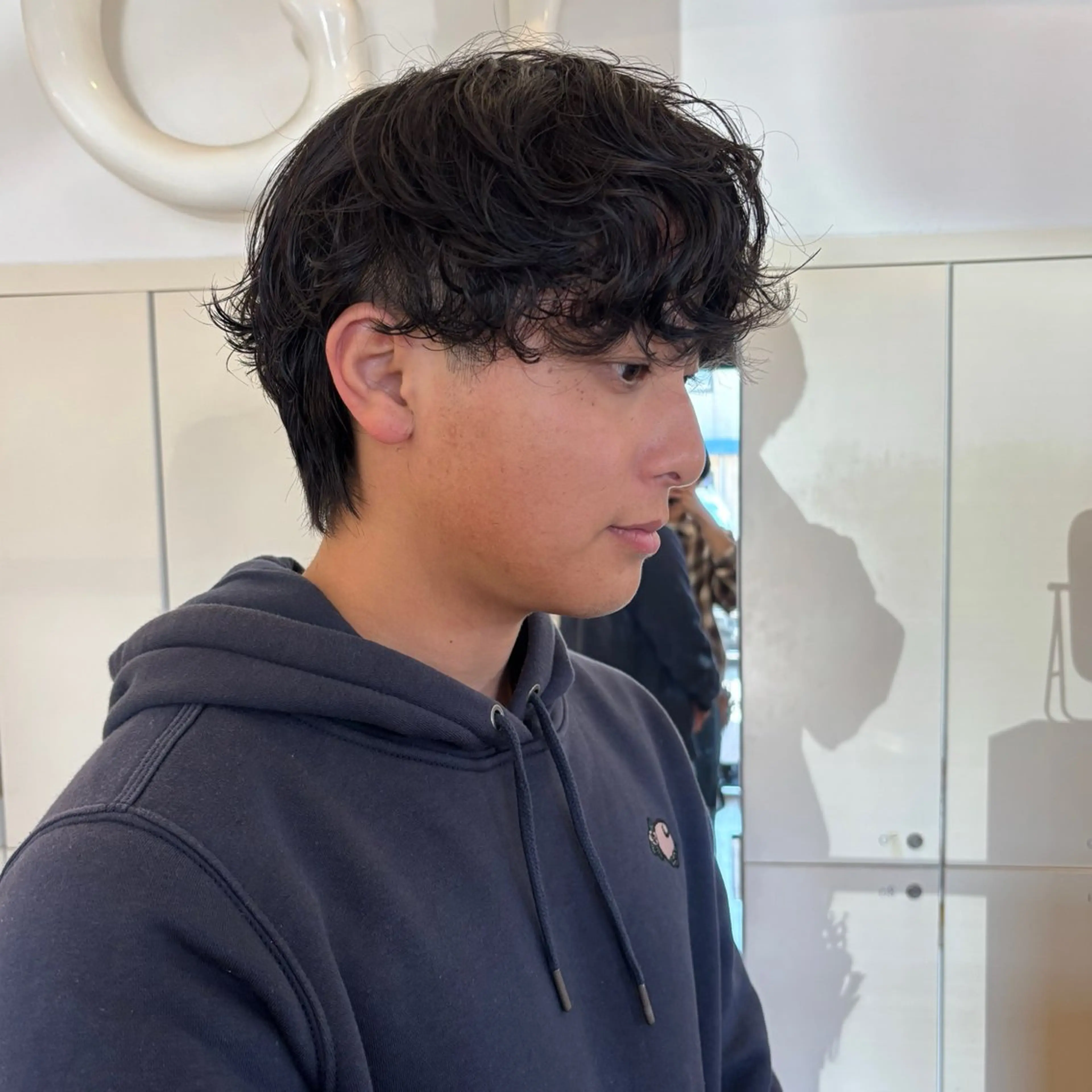 パーマ メンズ メンズパーマ カット パーマ 安藤 太一のヘアスタイル