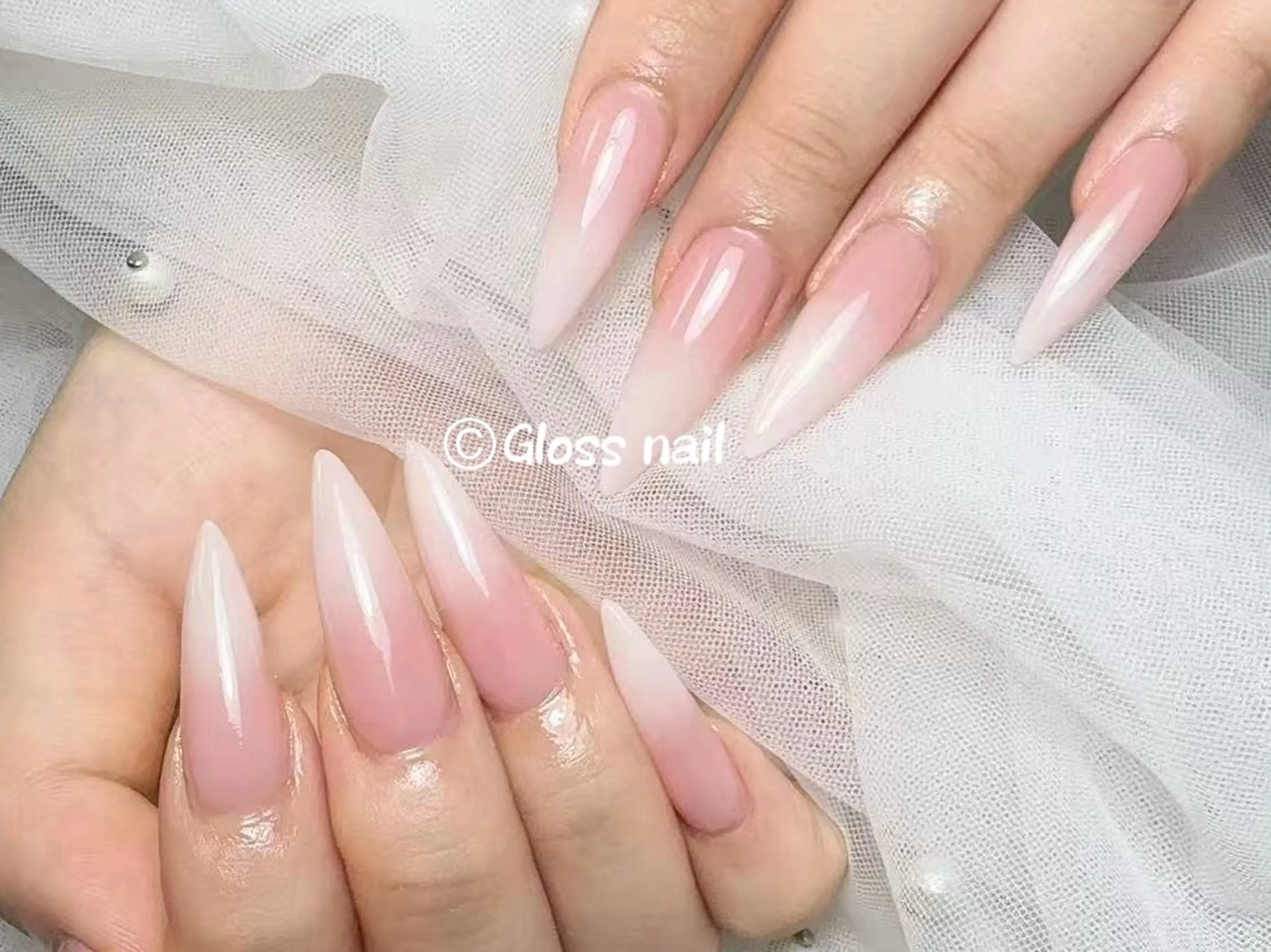 ネイル Gloss nail ジェル&長さだし専門のネイルデザイン