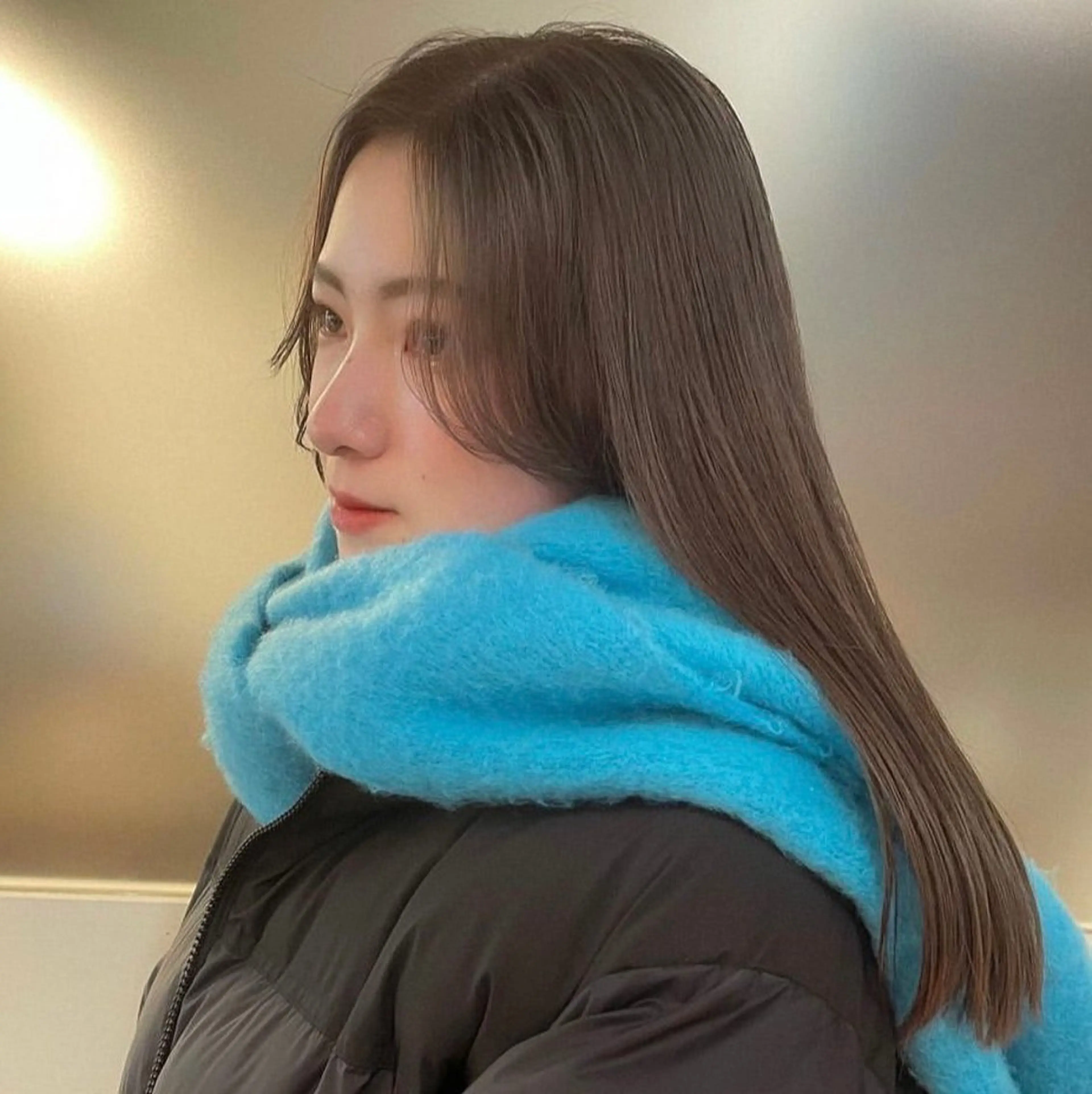 カラー ブリーチなし/透明感 /ショート/大世のヘアスタイル