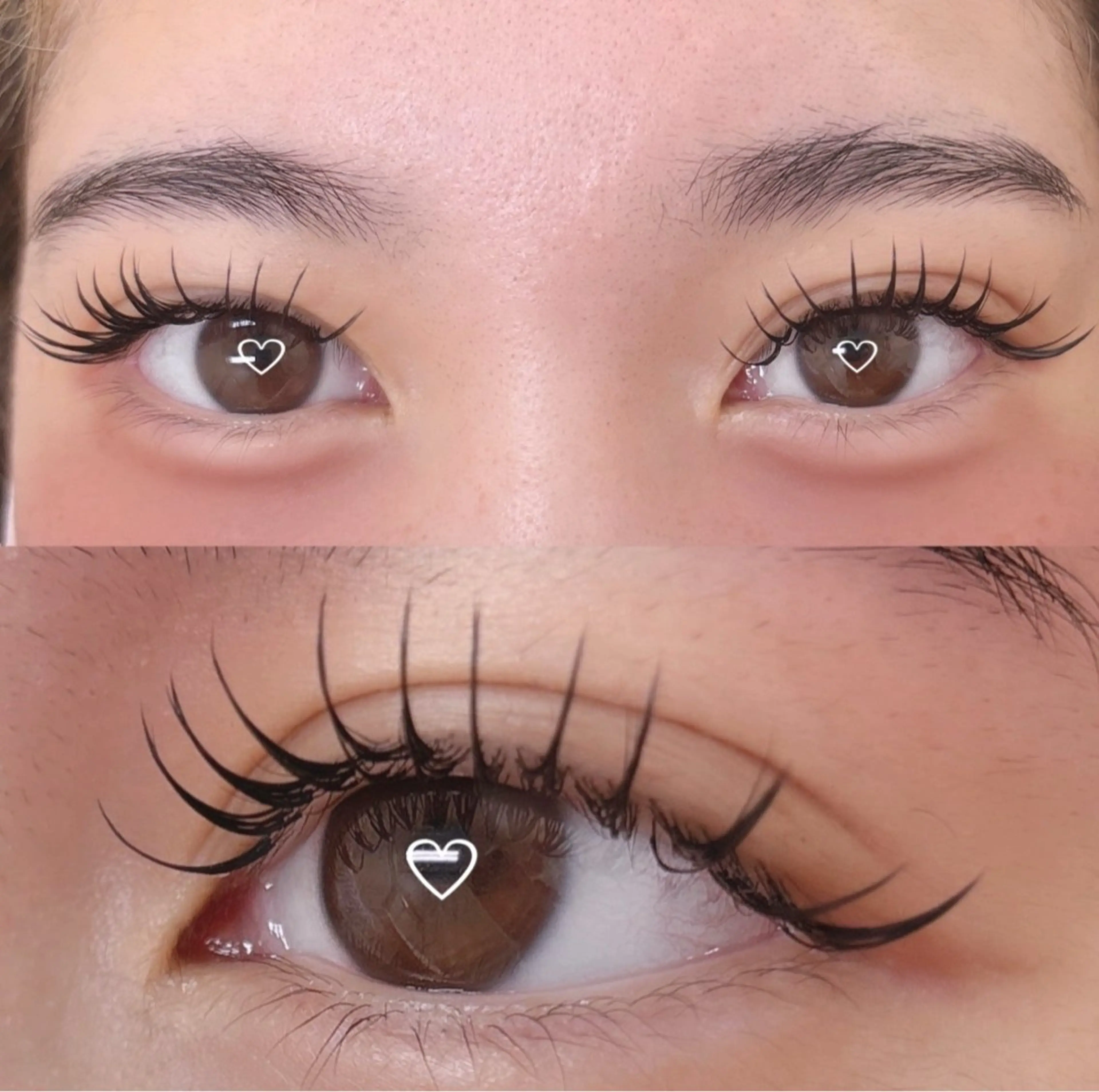 マツエク・マツパ MignonS こはるのヘアスタイル