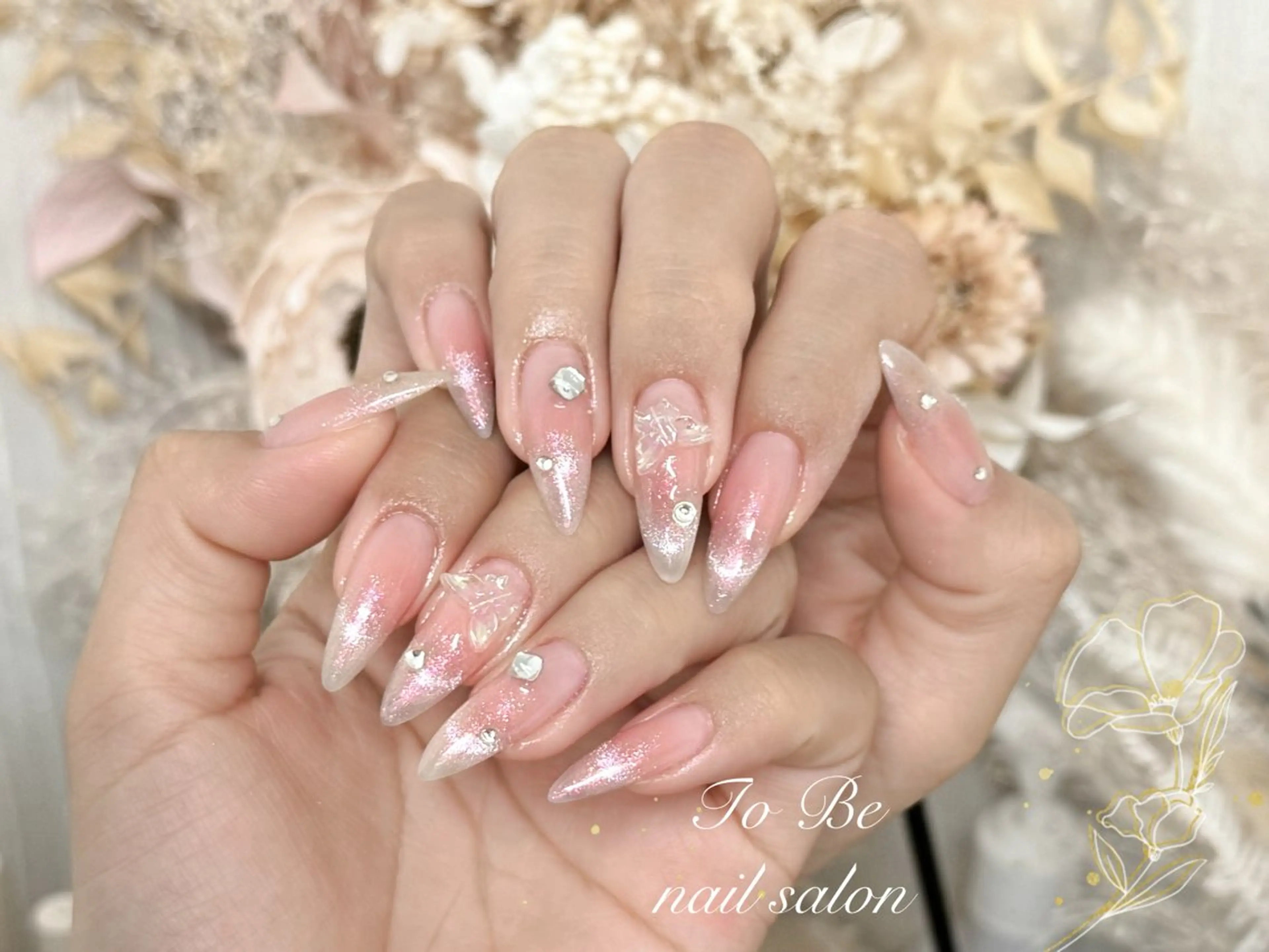ネイル ハンドネイル Nail Salon To Be珈月のネイルデザイン