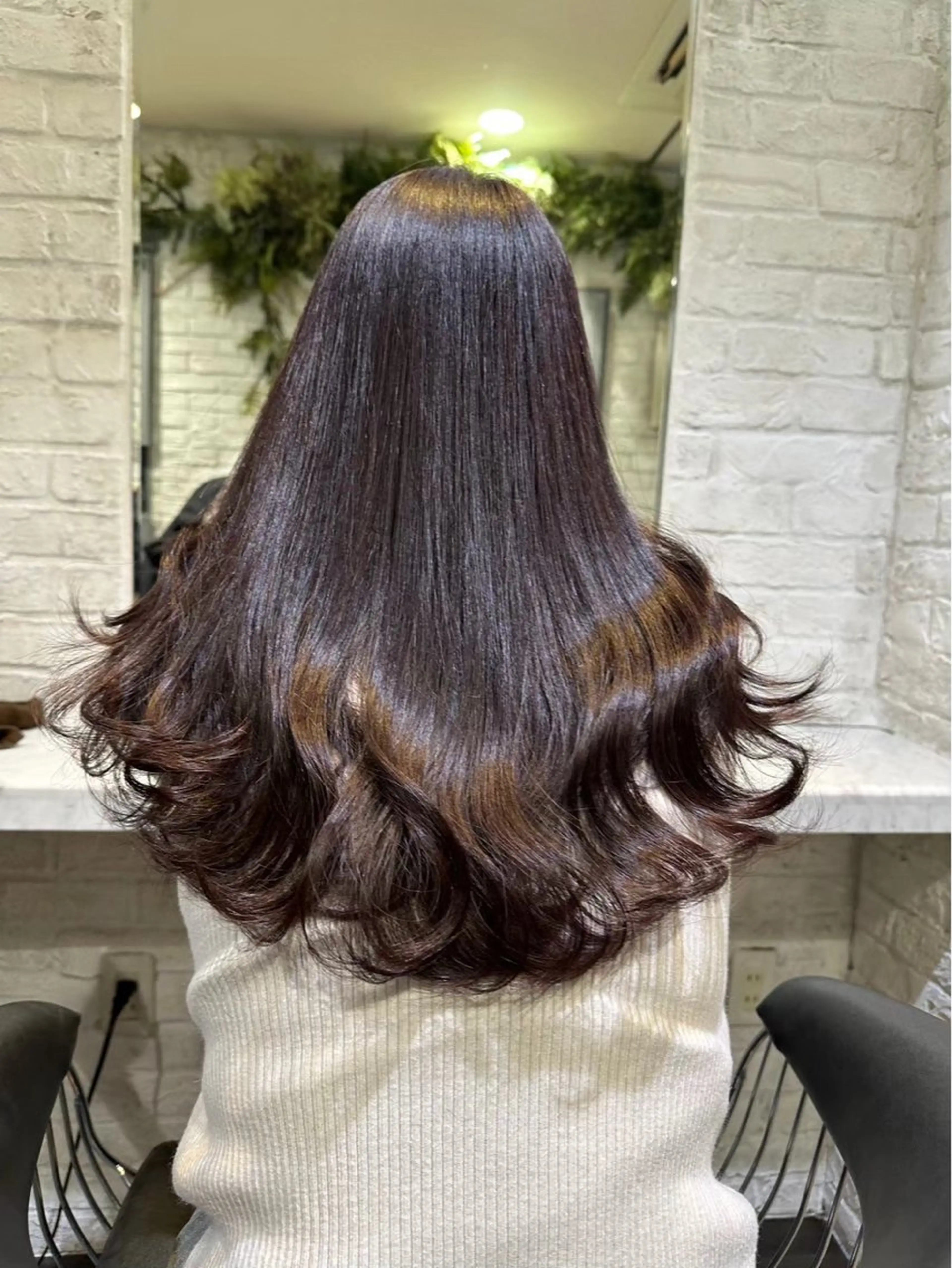 ロング issa academyのヘアスタイル