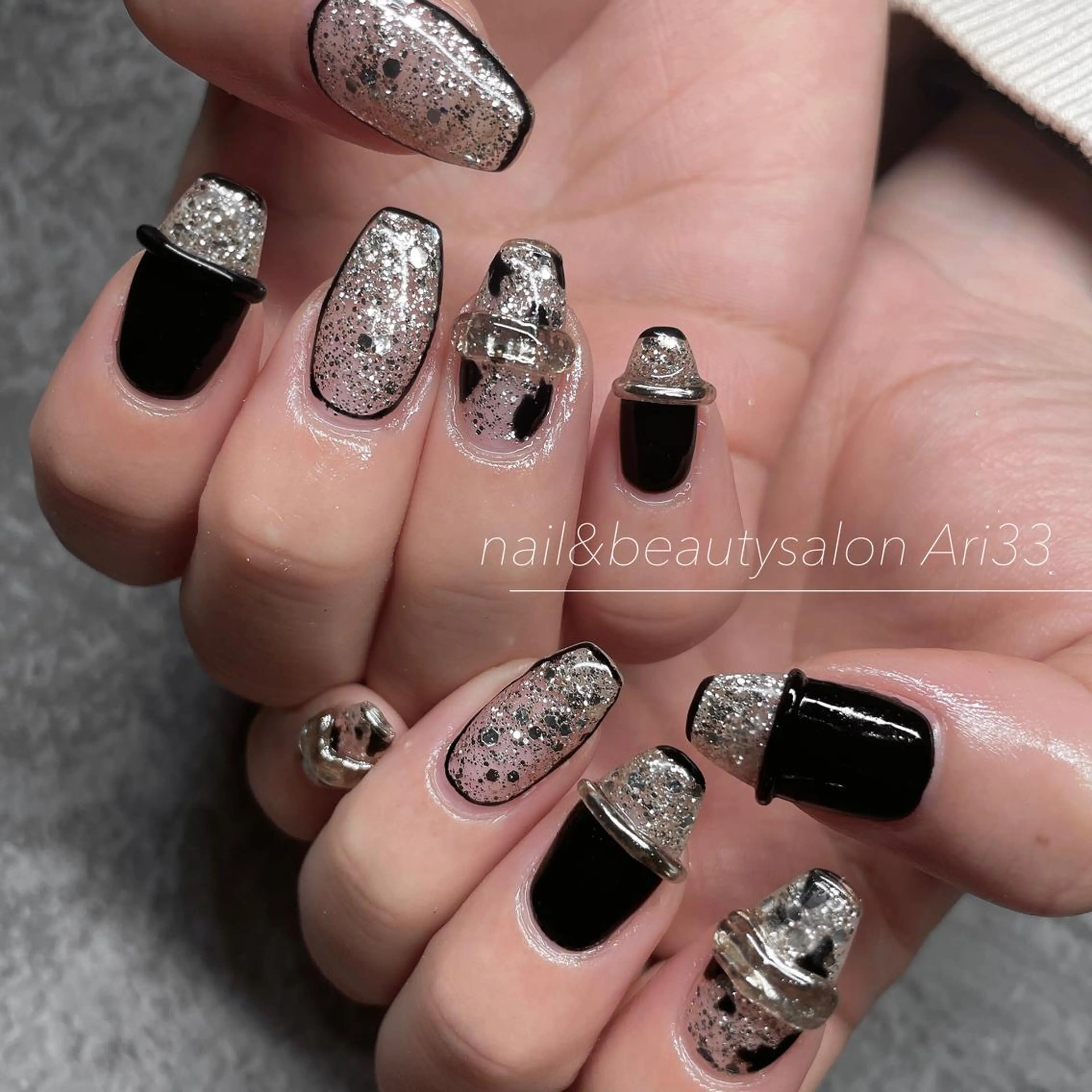 ネイル ハンドネイル プライベートサロン Ari33nailのネイルデザイン