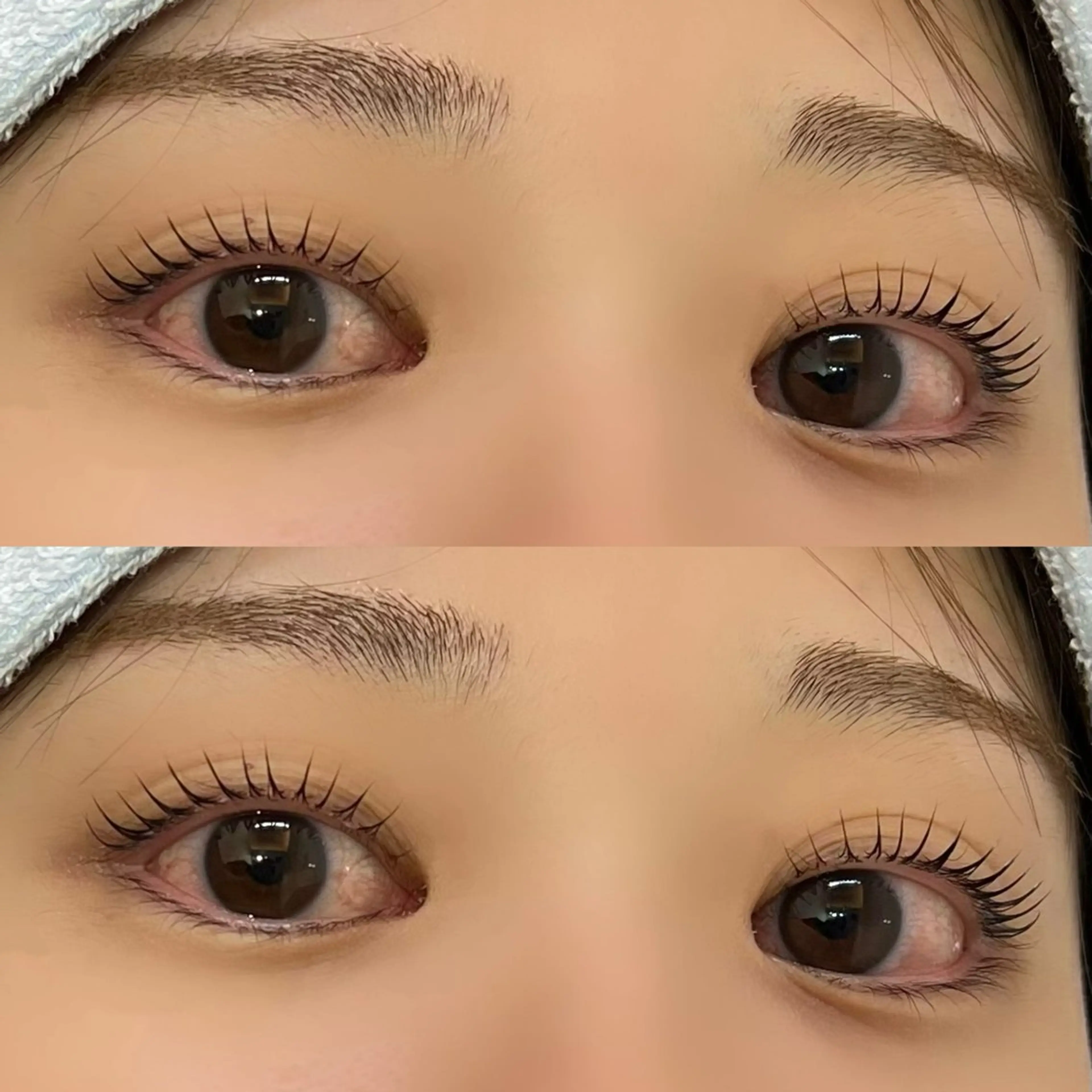 マツエク・マツパ 一重×まつ毛パーマ 千葉 葵生のマツエク・マツパデザイン