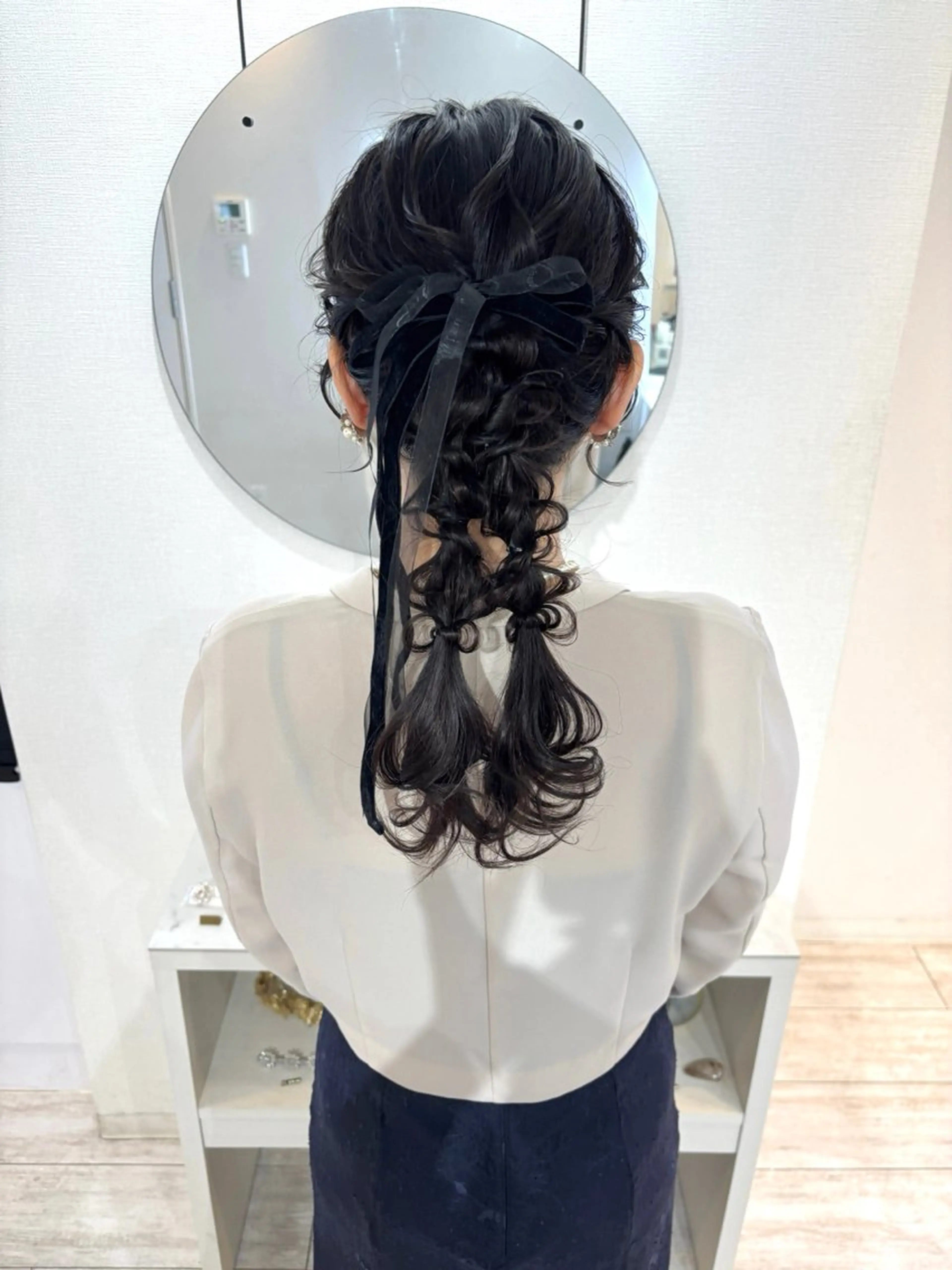 似合わせヘアセット🪩🤍の写真
