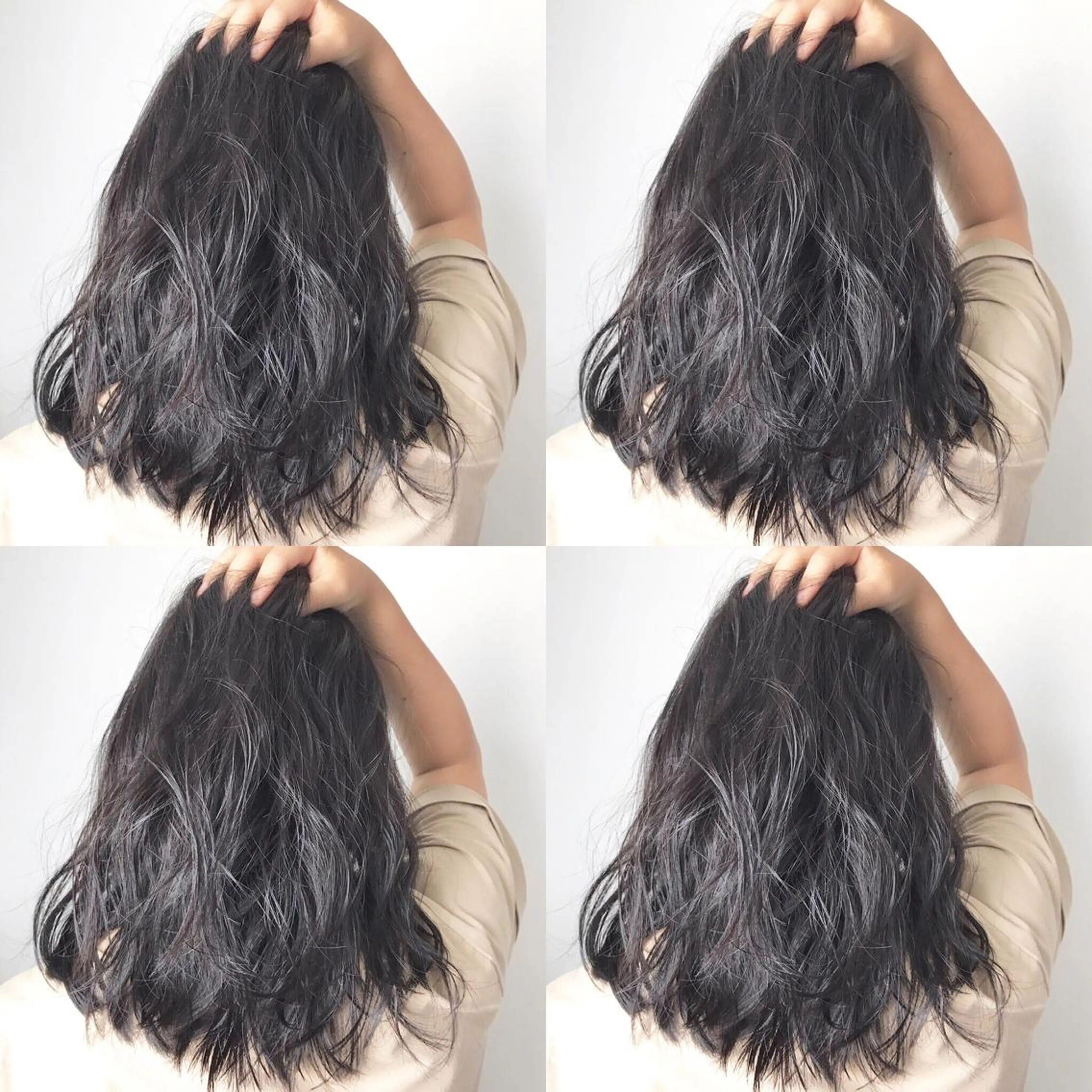 セミロング カラー パーマ ヘアアレンジ カット ヘアカラー トリートメント ヘアセット topstylist 🖤川辺晴加🖤のヘアスタイル