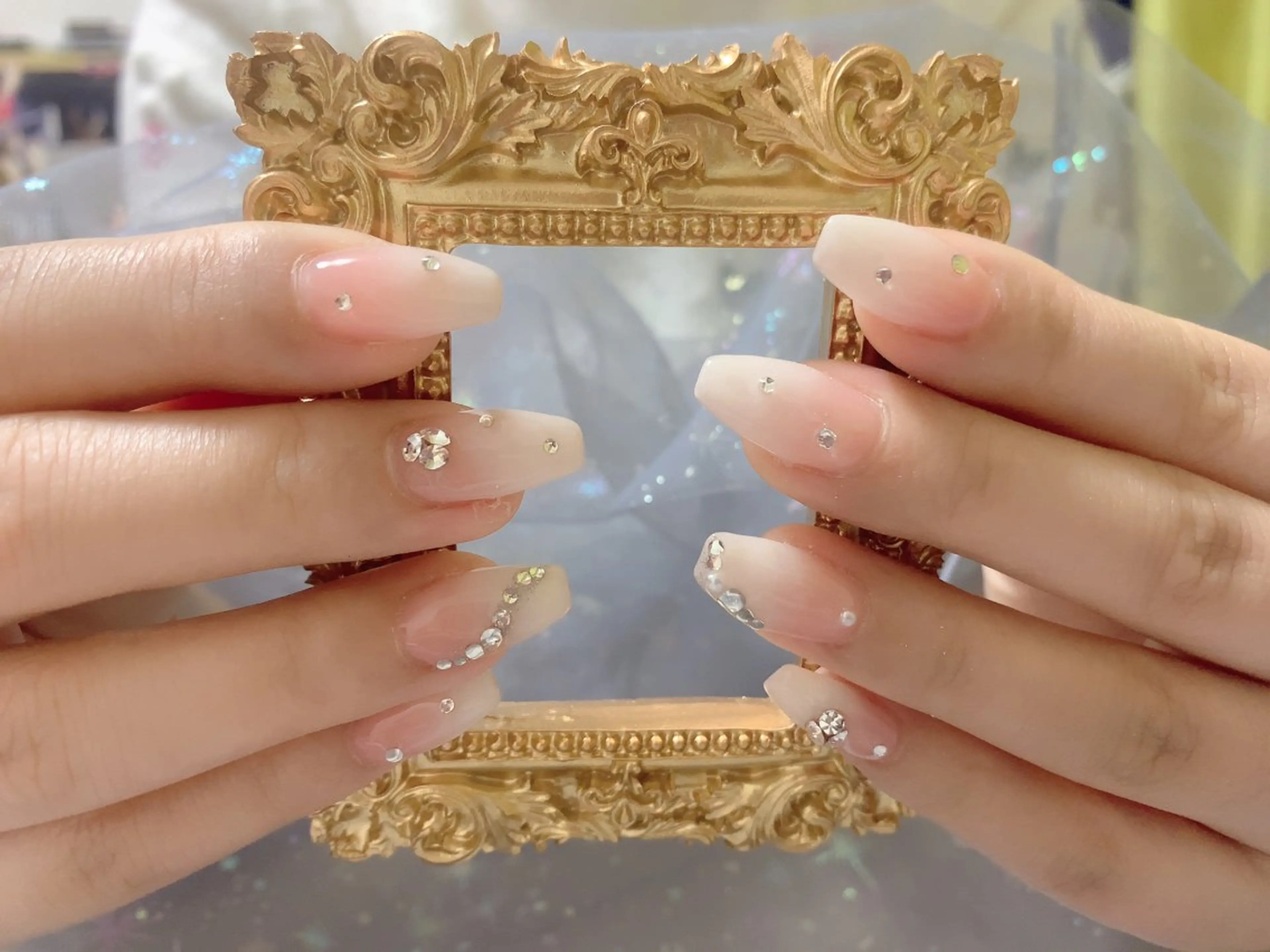 ネイル 長さ出し Belle nail salon 新小岩のネイルデザイン