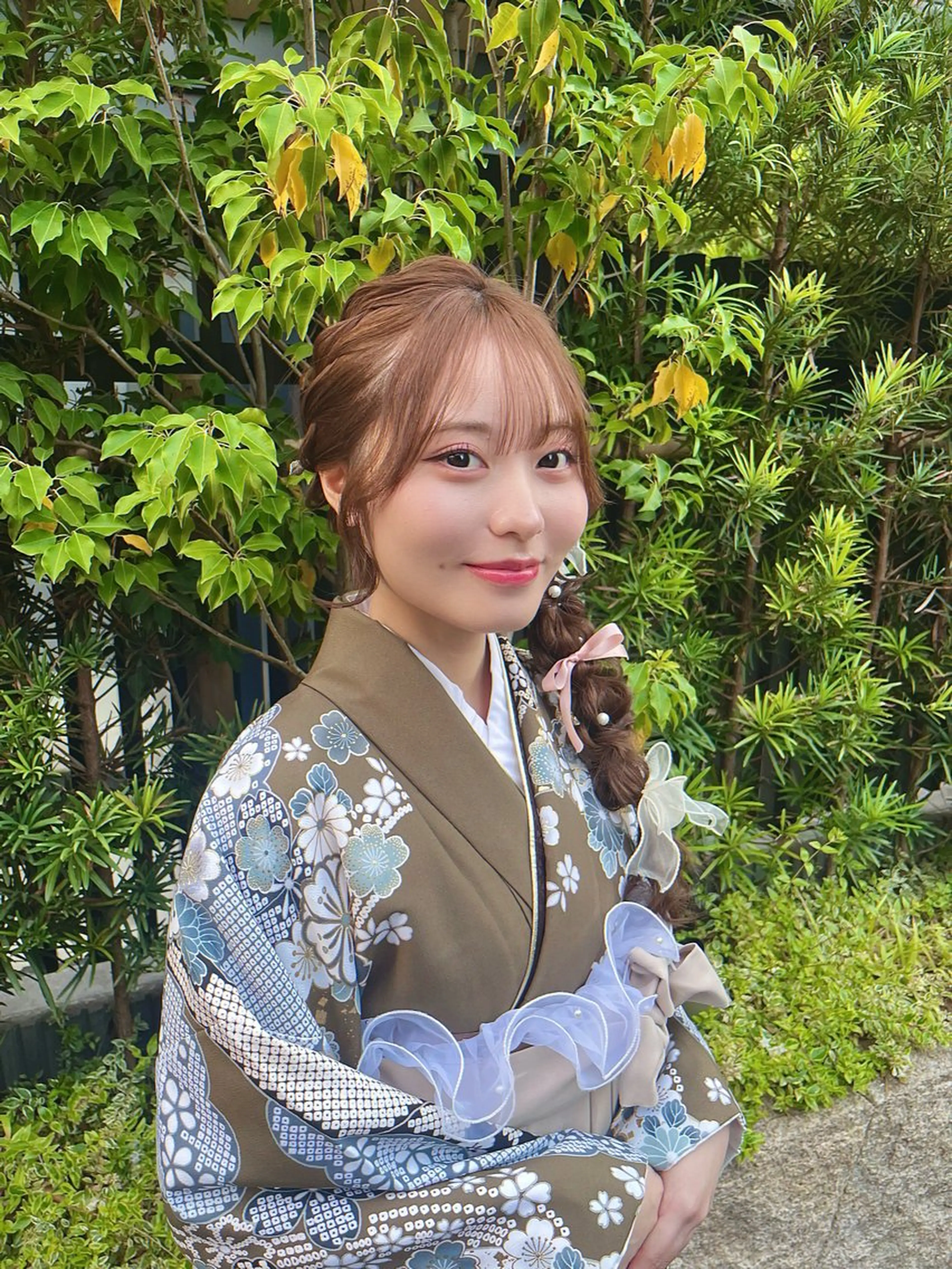 ロング ヘアアレンジ 着付け 参列♡デートゆるふわ ヘアメイク🎀みゆうのその他イメージ