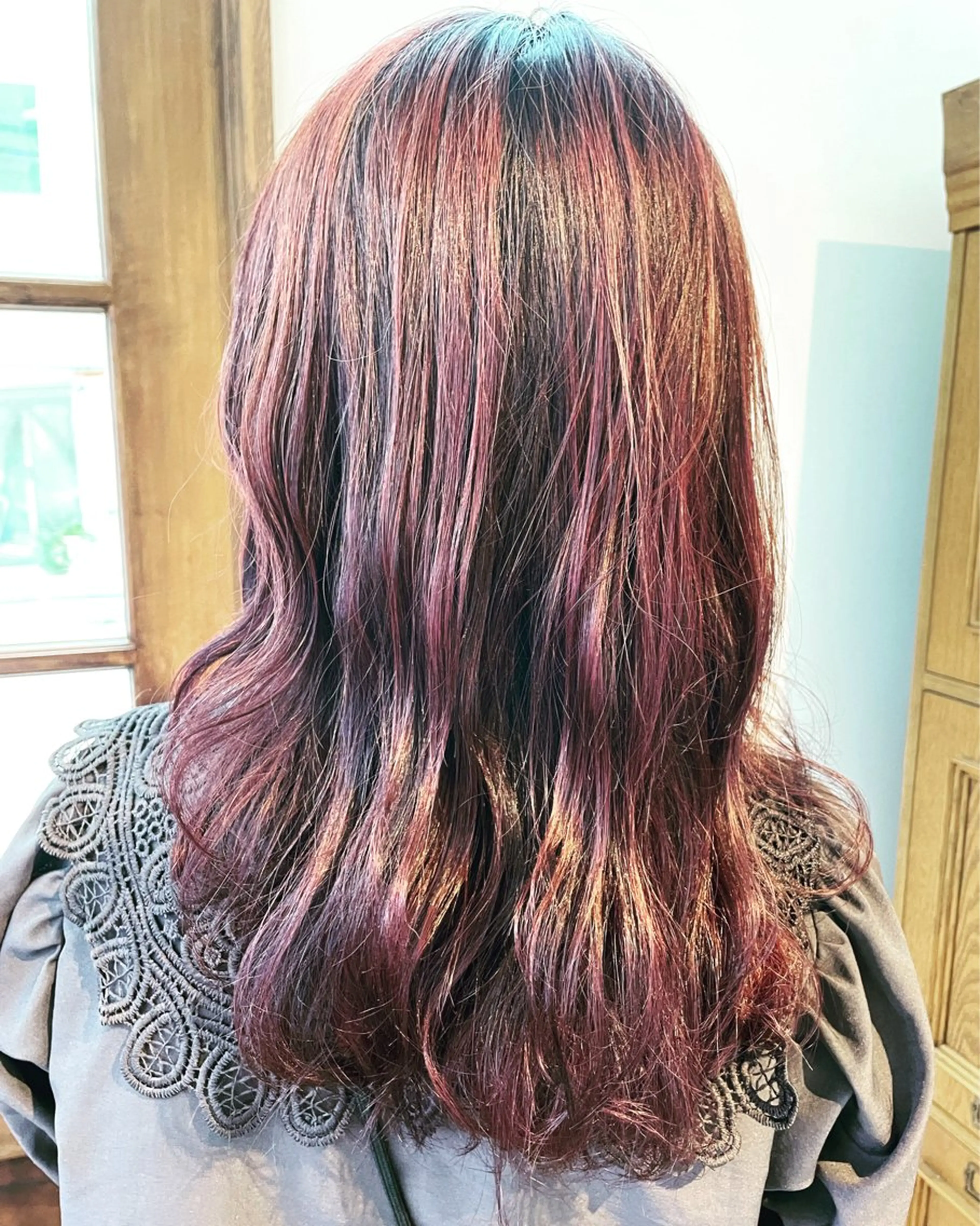セミロング hair&spa Palm 与野店所属・f yujiのヘアスタイル