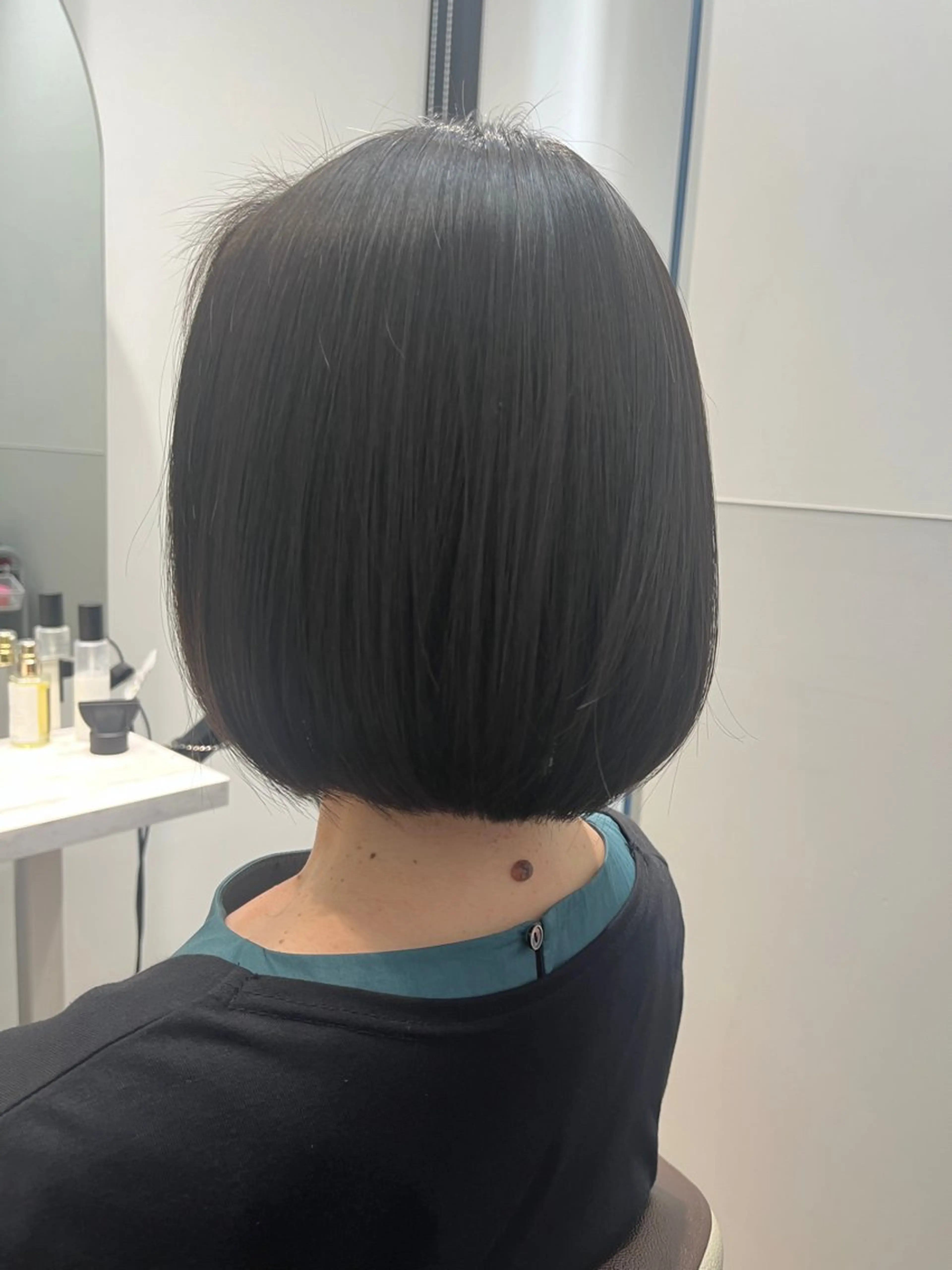 セミロング 髪質改善 トリートメント カット 縮毛矯正 トリートメント unu hair所属・藤井 仁紀のヘアスタイル