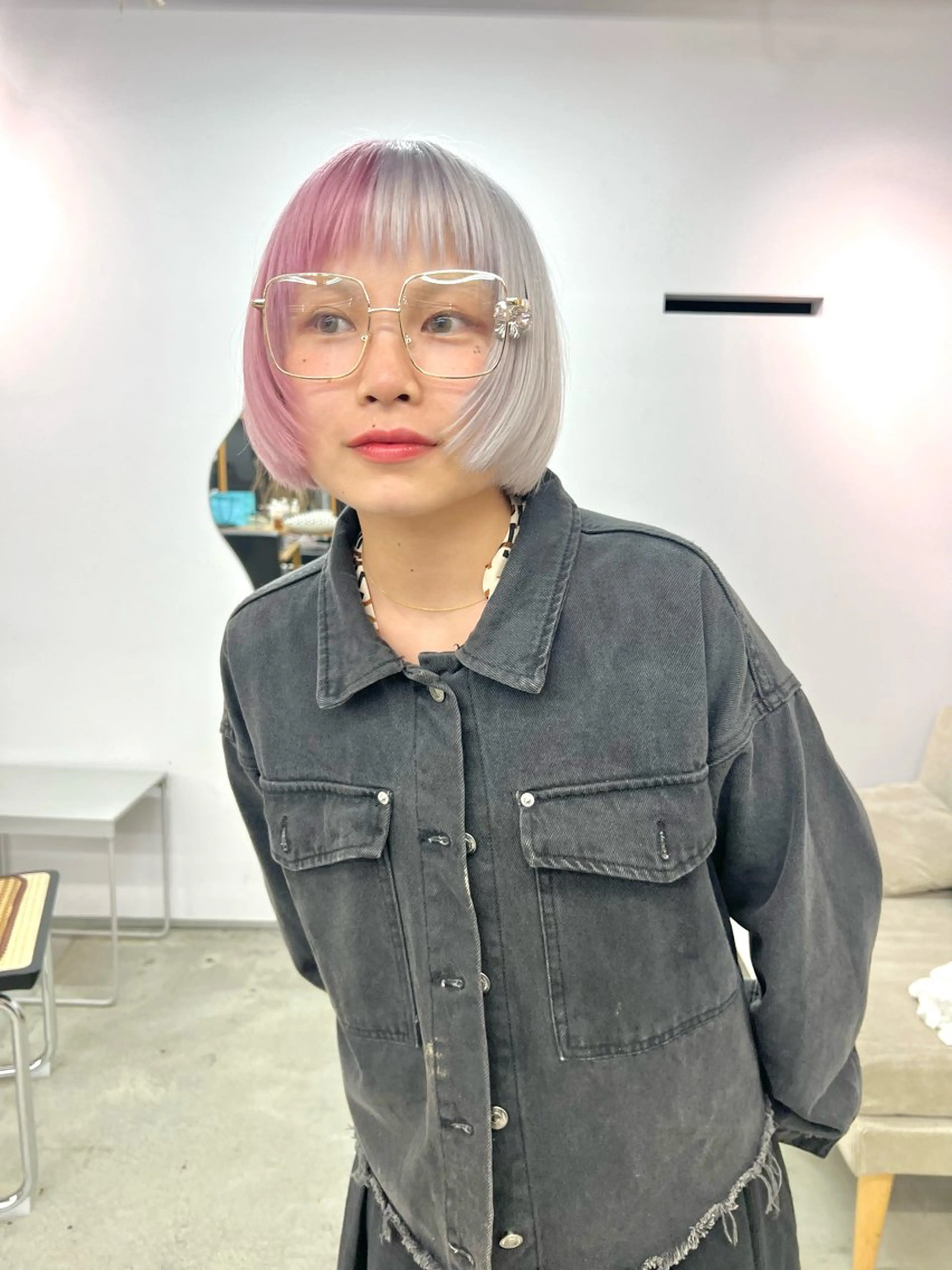 ミディアム 24時間受付🌈ブリ ーチ特化RYUTOのヘアスタイル