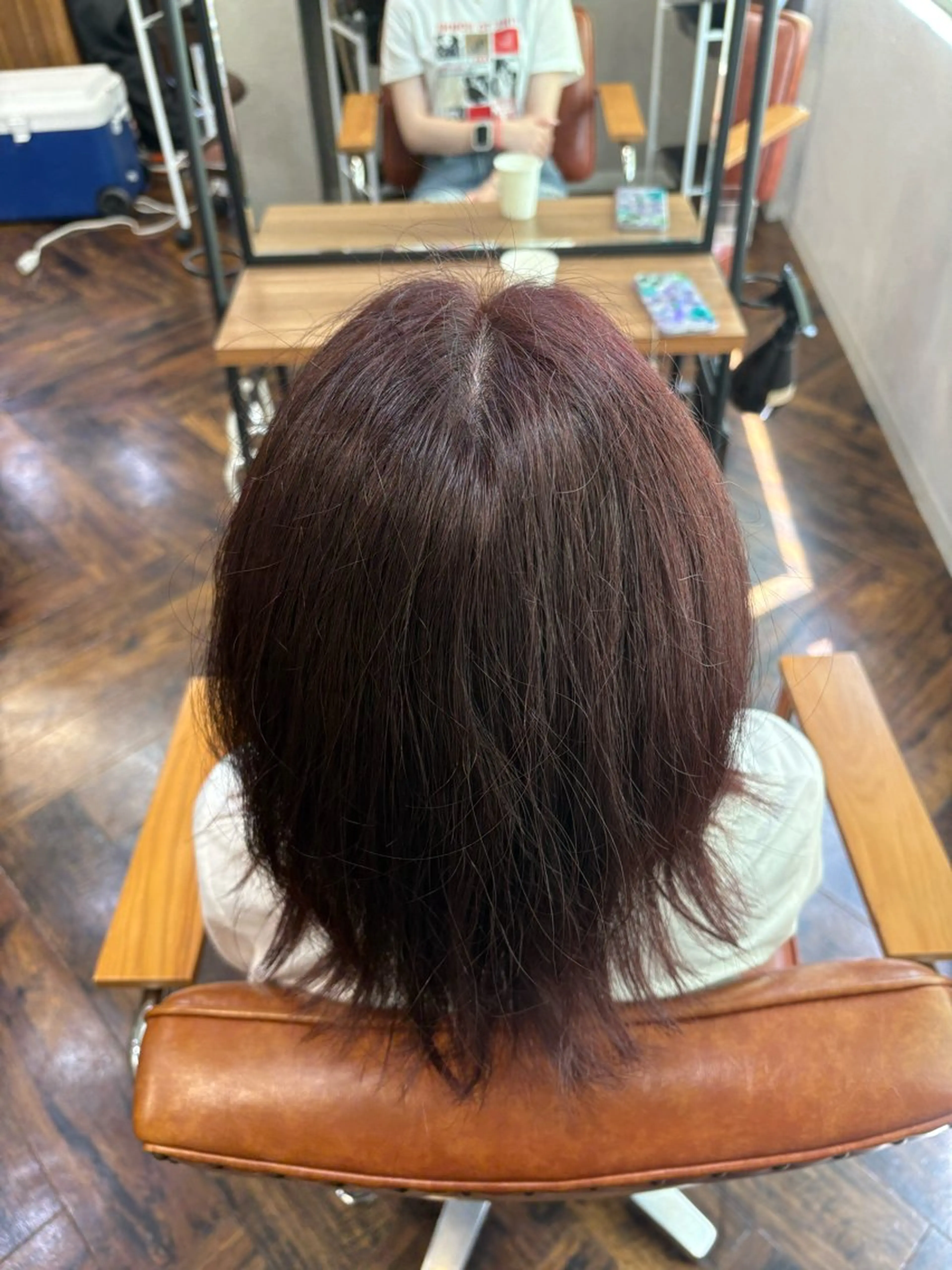 ミディアム ラベンダーブラウン Rico/岩﨑 彪雅のヘアスタイル