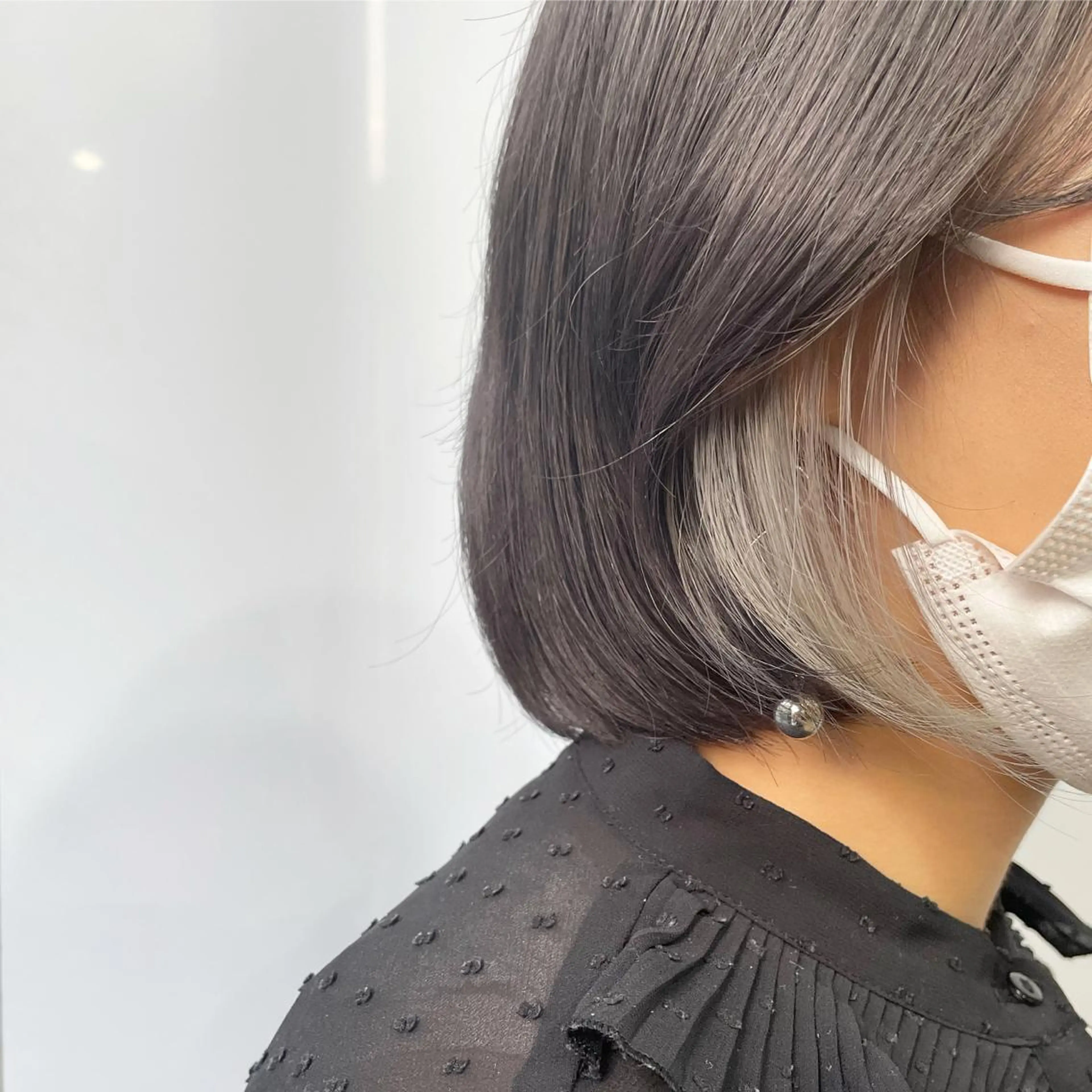 ショート カラー ヘアアレンジ 🫧🇰🇷韓国ヘア レイヤー🐺Yutaのヘアスタイル