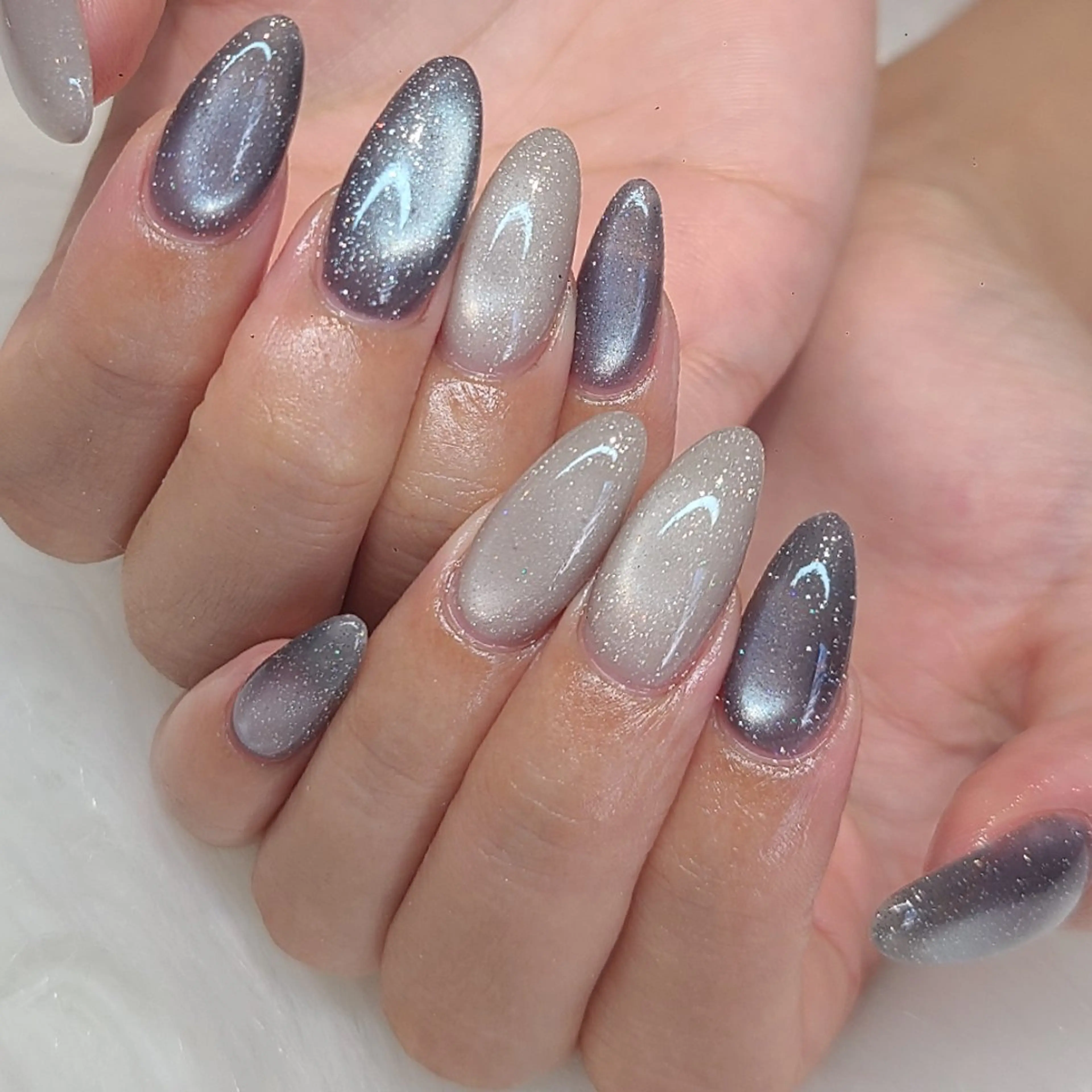 ネイル ハンドネイル 💛うるちゅる 仕上げ💛ERIKAのネイルデザイン