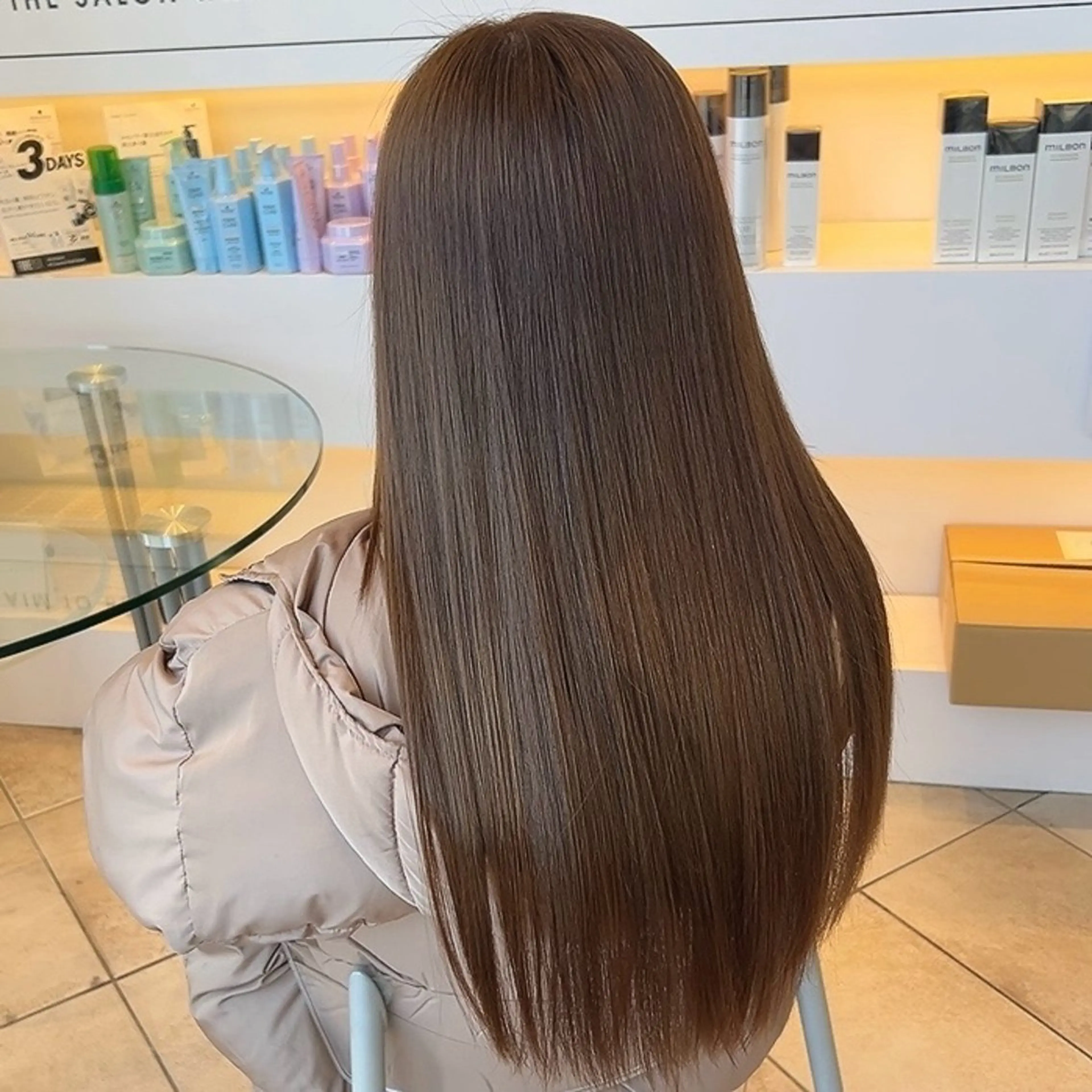 ✨新規限定✨#透明感カラー➕#メンテナンスカット➕#トリートメント🫧の写真