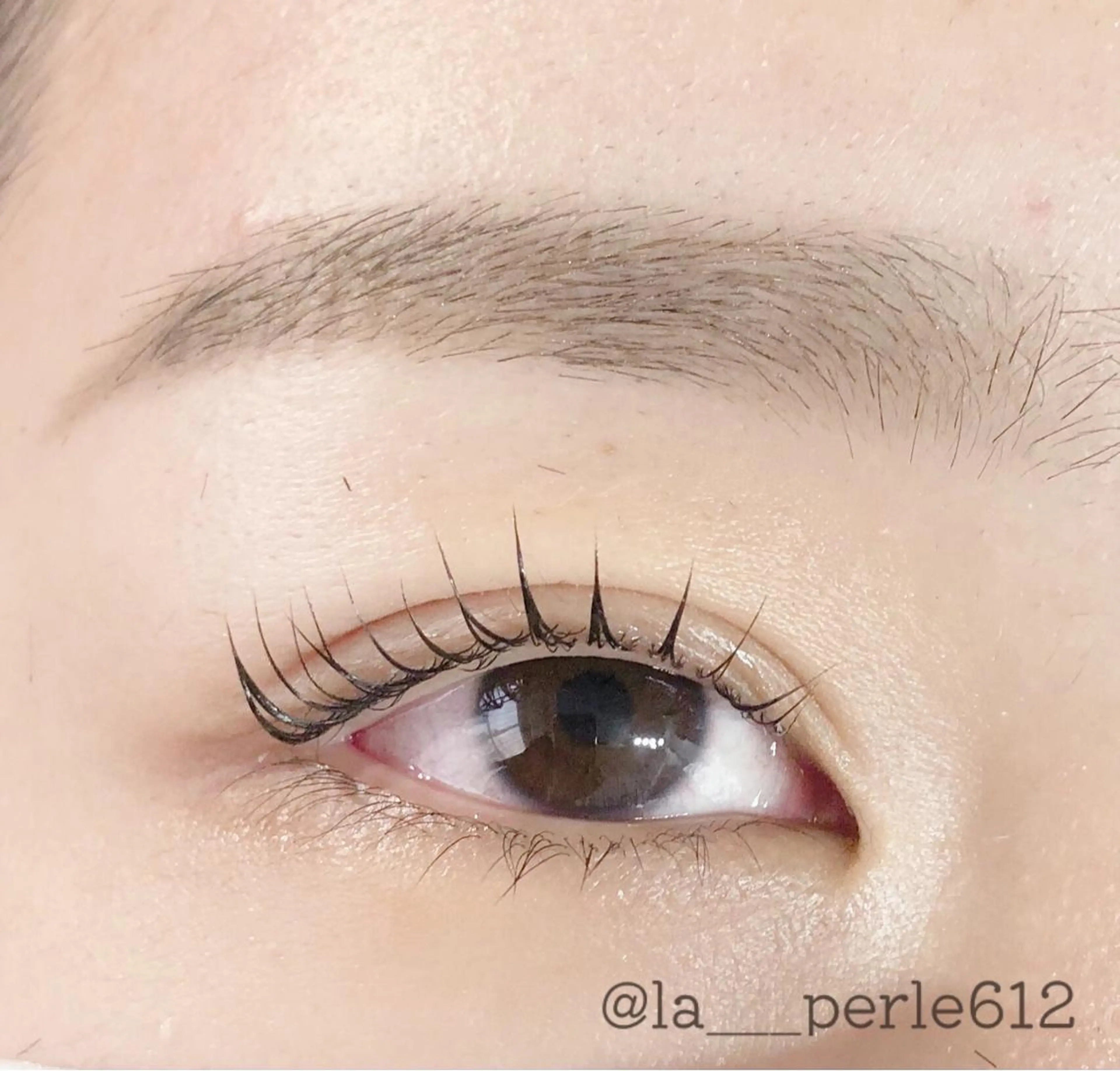 マツエク・マツパ パリジェンヌラッシュリフト 一重×まつ毛パーマ LA PERLE所属・LA PERLEのマツエク・マツパデザイン