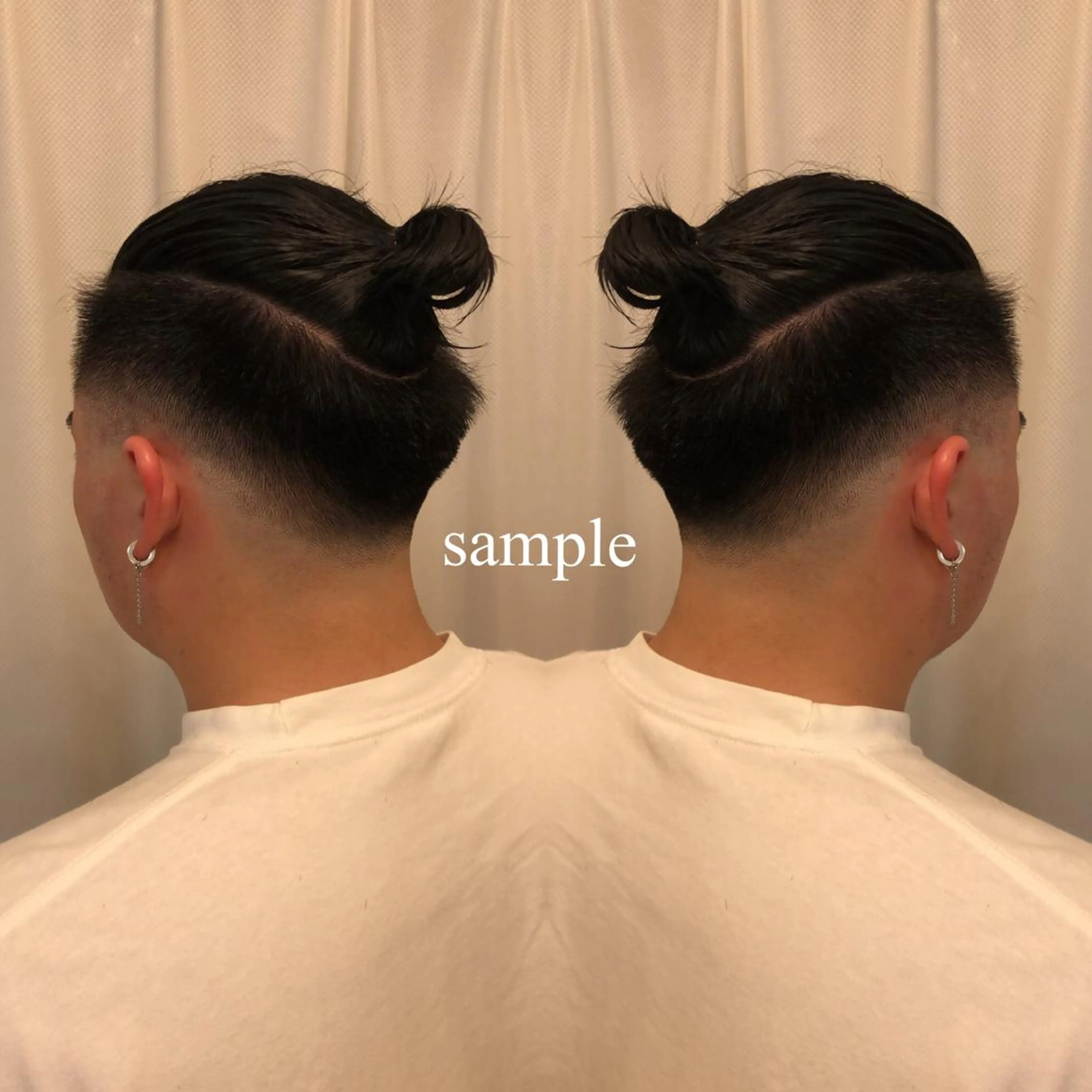 メンズ フェードカット 刈り上げ カット Richromatic所属・M Jのヘアスタイル