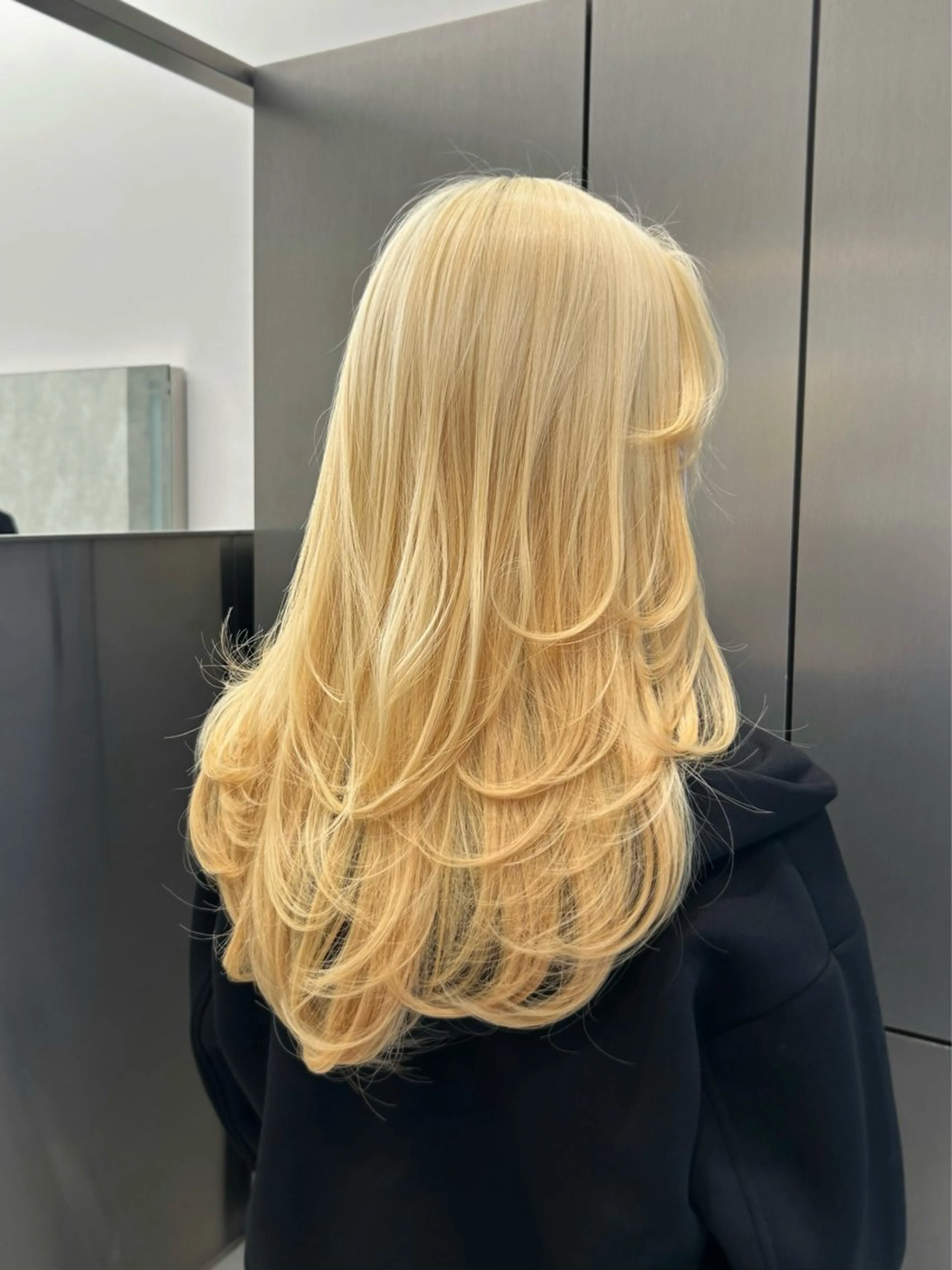 ロング レイヤーカット カット トリートメント 大人レイヤー/艶髪 🇺🇸TOMONAのヘアスタイル