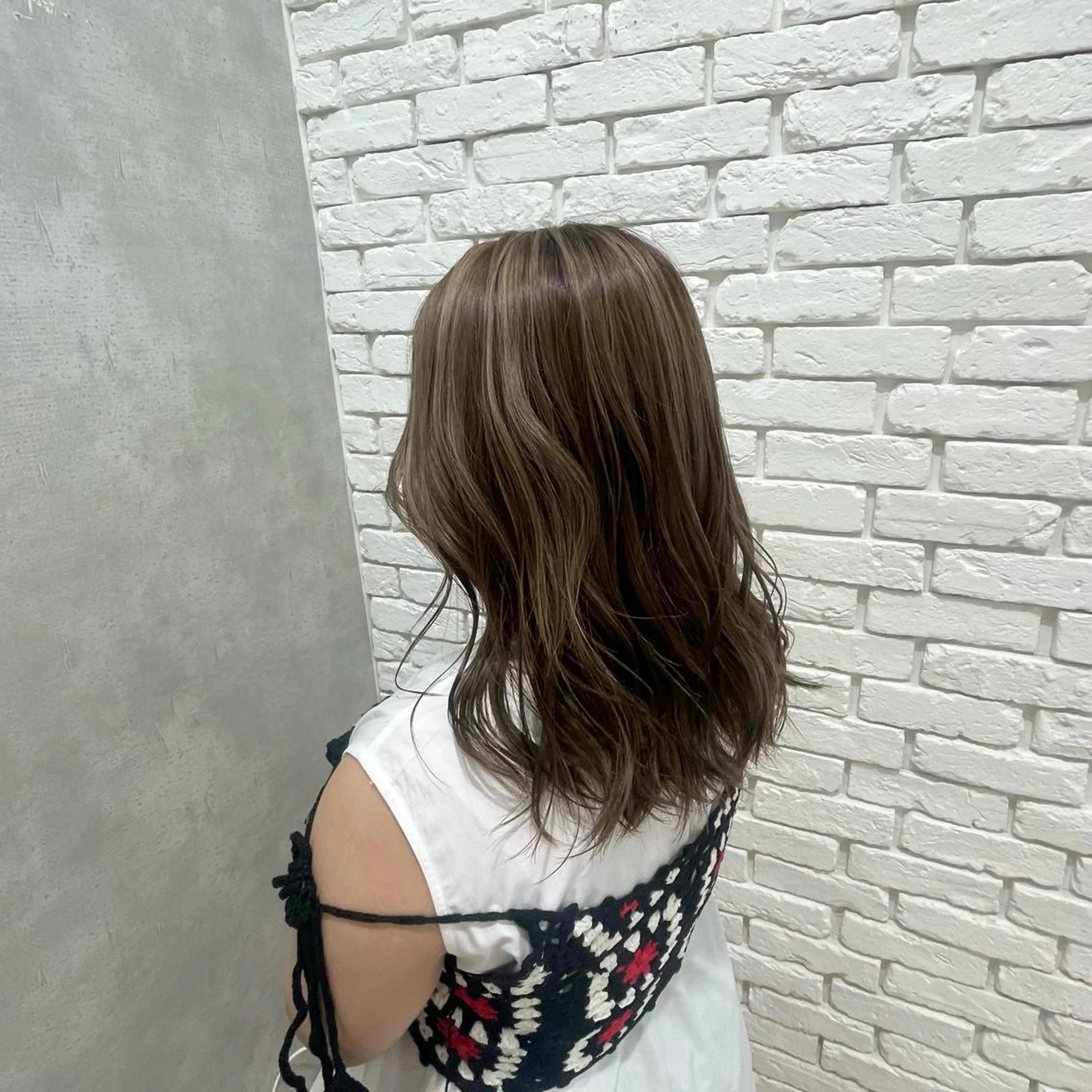 セミロング ヘアカラー belle / anna🎀のヘアスタイル